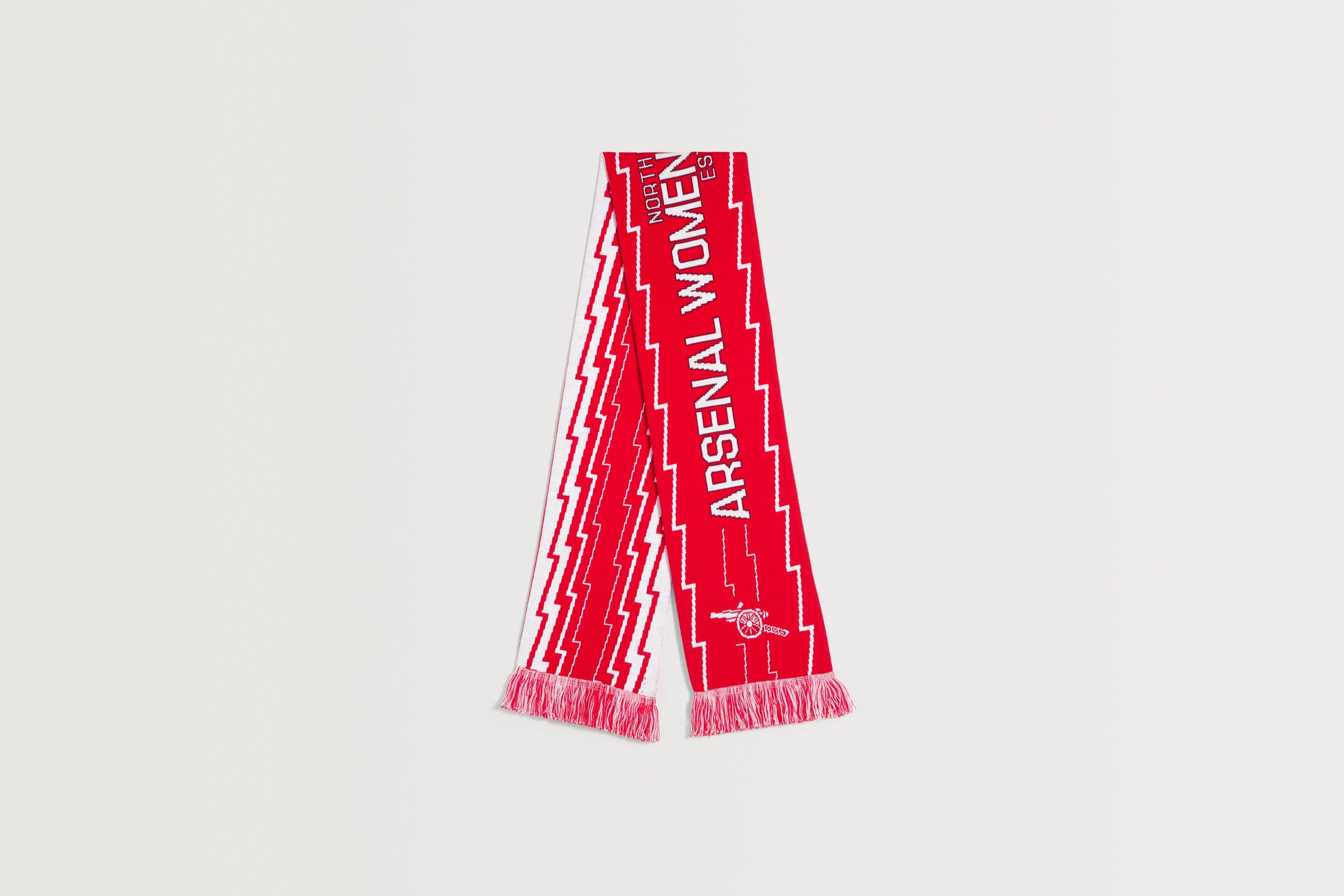 Arsenal AWFC Classics Bolt Scarf | Official Online Store