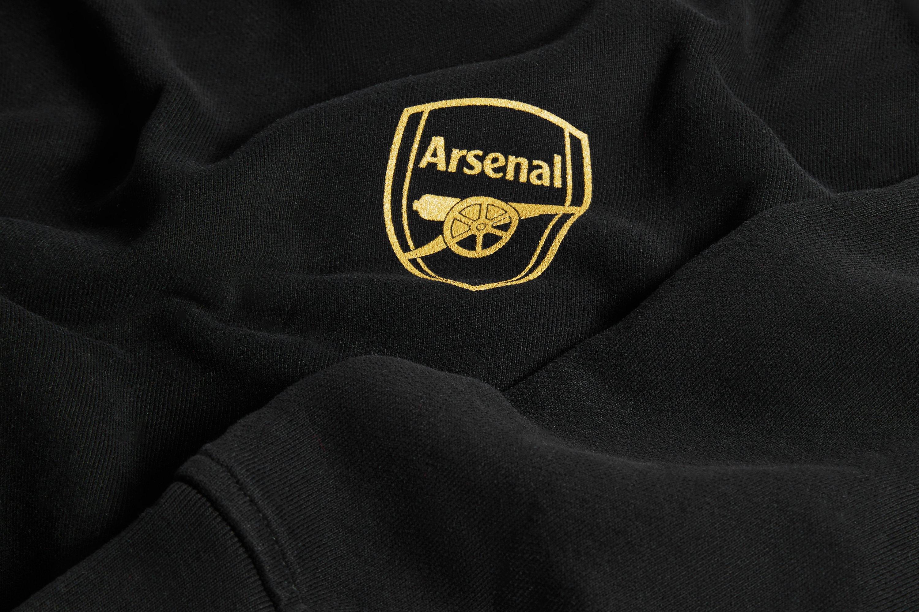 Arsenal Champions 25/26 Black Sweatshirt | Official Online Store