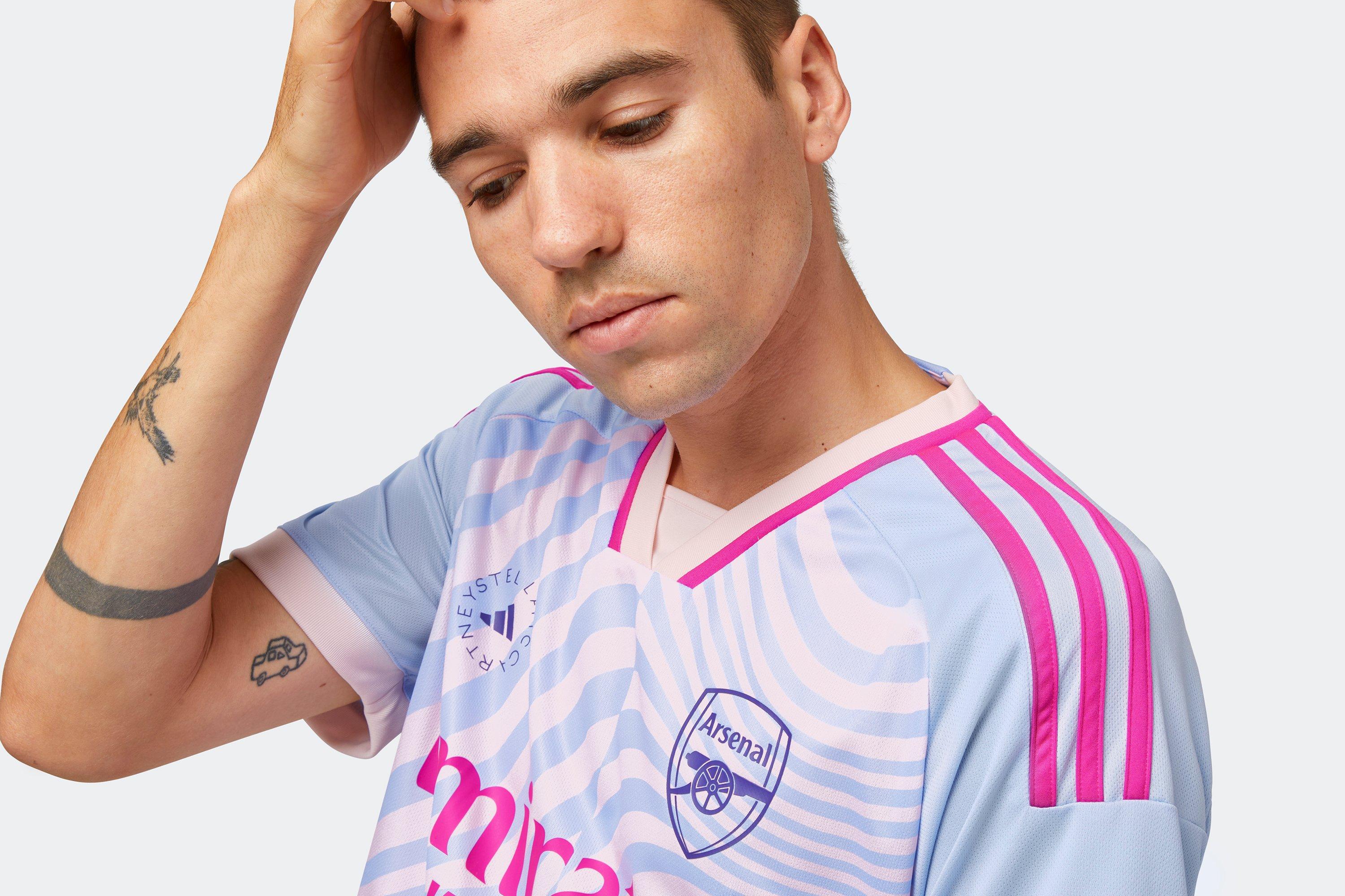 Arsenal x Adidas by Stella McCartney Mens 23/24 Away Shirt
