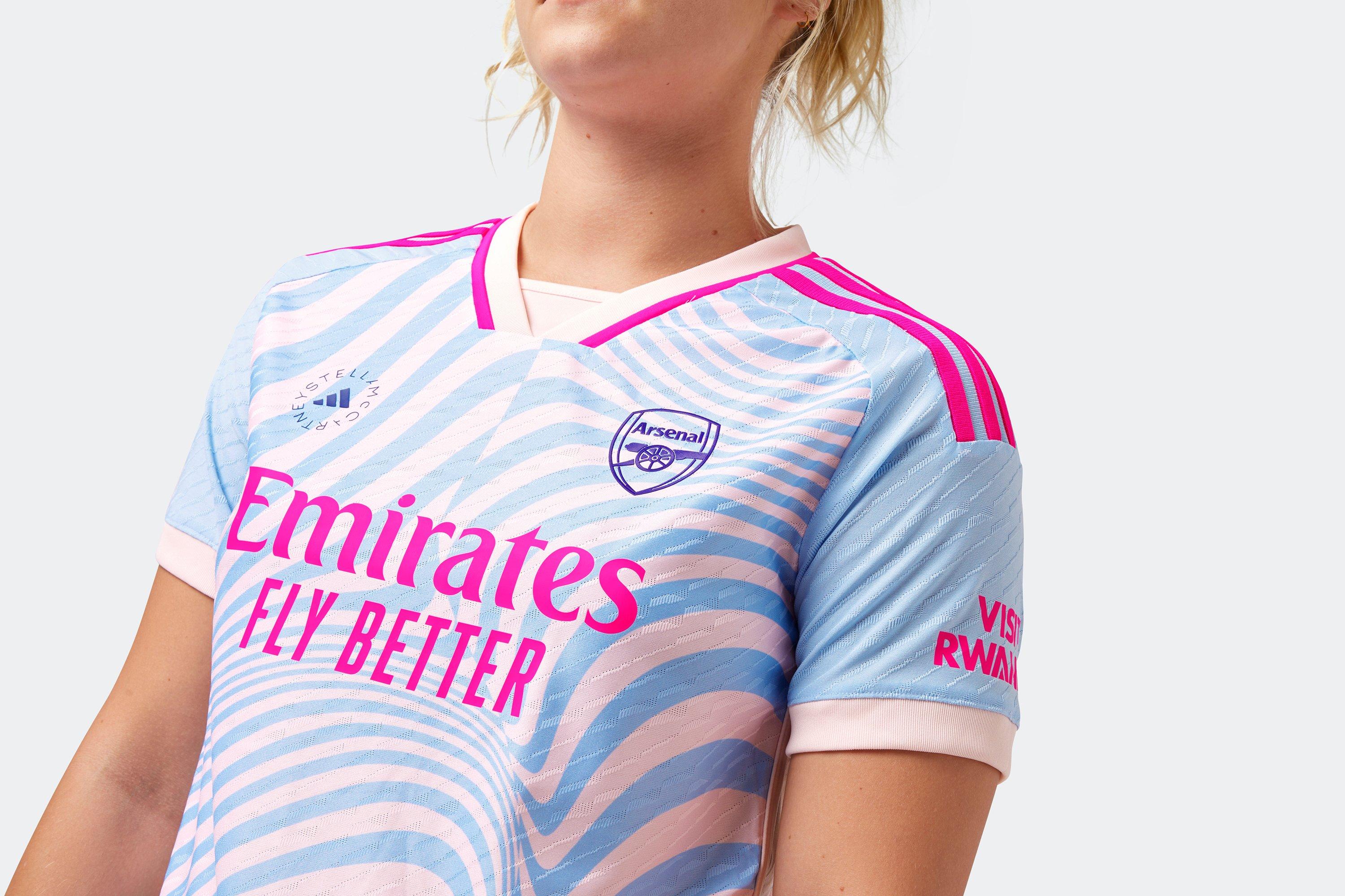 Arsenal x Adidas by Stella McCartney Womens 23/24 Authentic Away