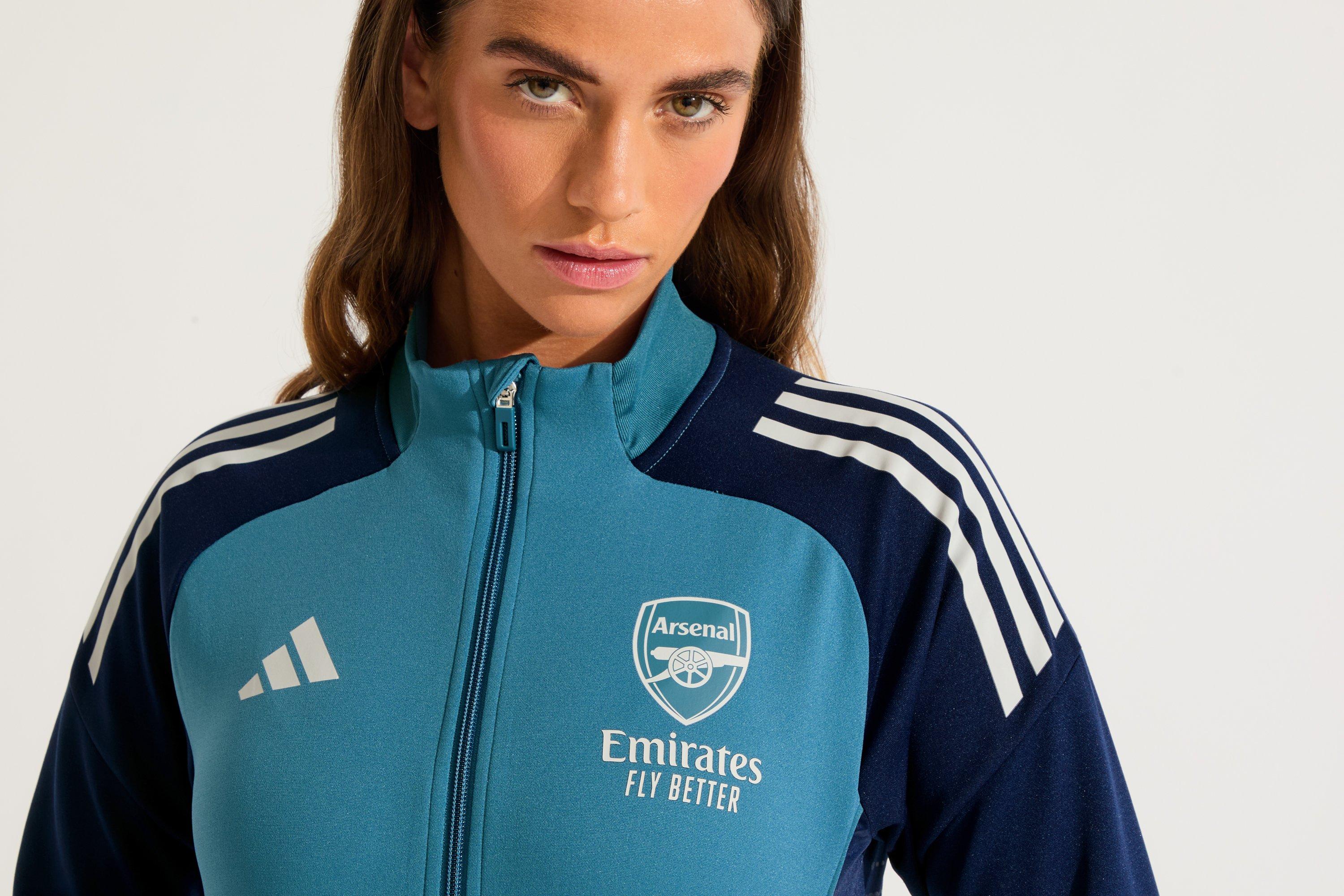 Arsenal adidas Womens 25/26 Track Jacket | Official Online Store