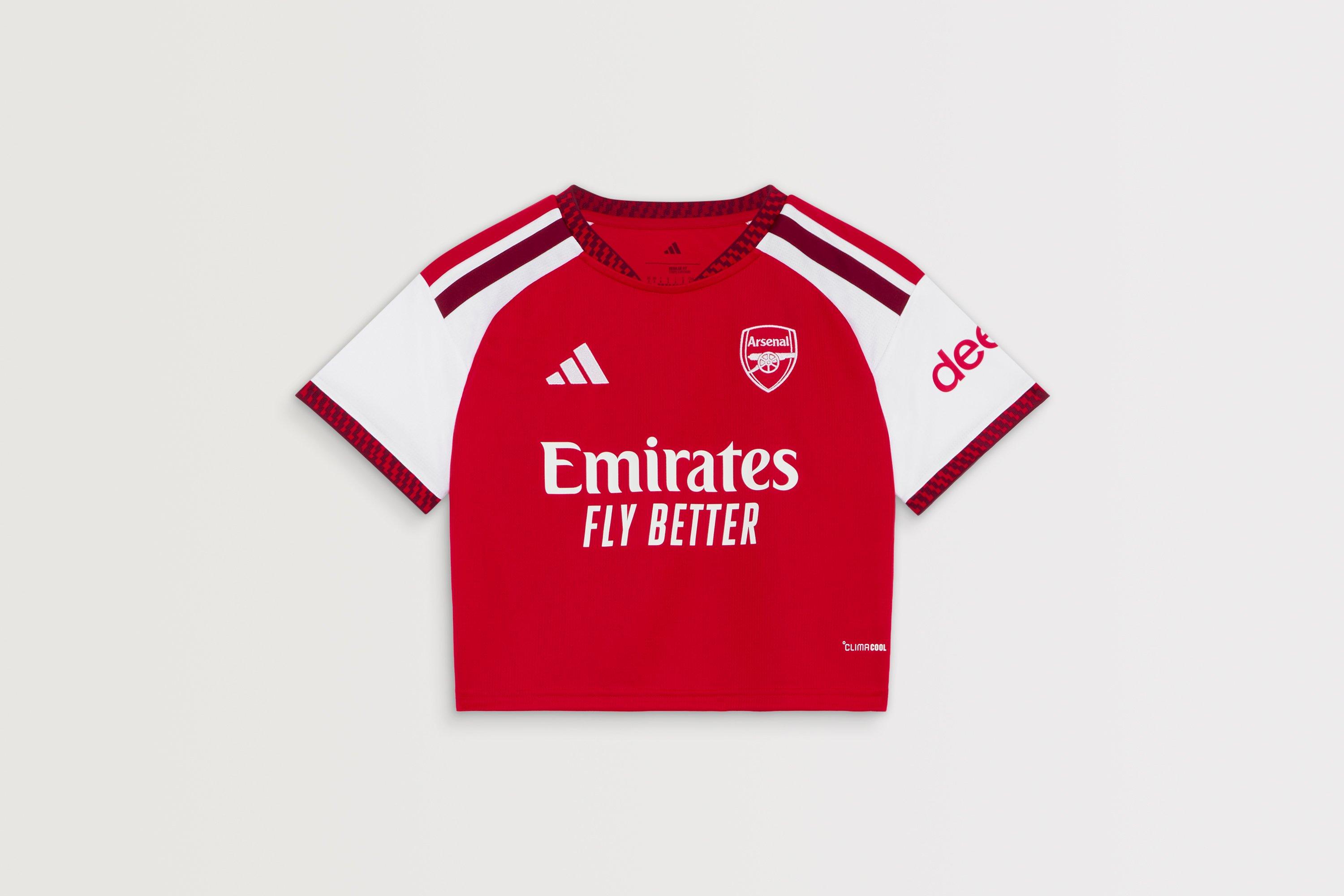  Arsenal FC ユニフォーム ヌワメリ Arsenal adidas Womens Premier League Champions Crop Home Shirt