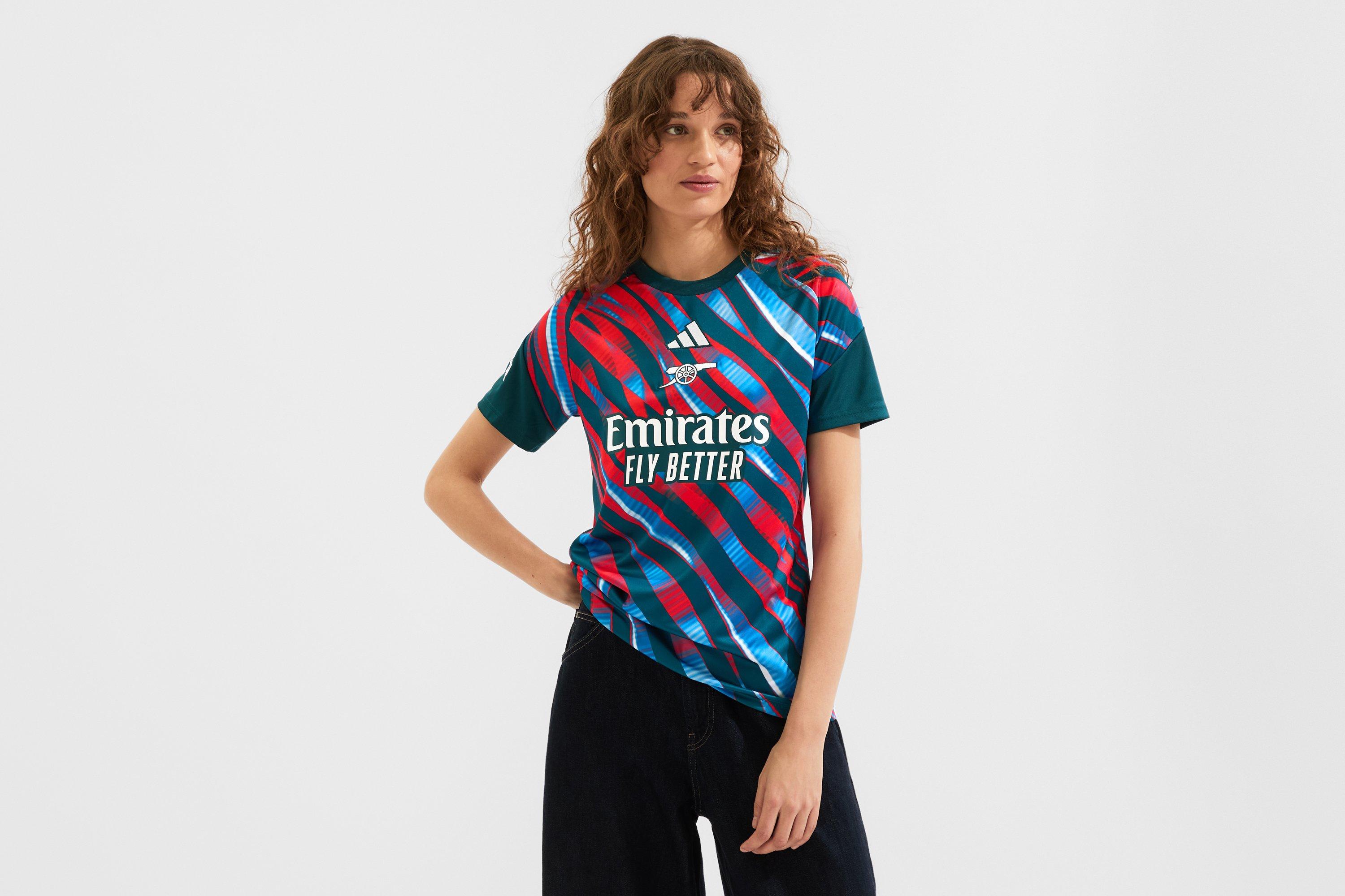 Arsenal adidas Womens 26/27 Pre-Match Shirt