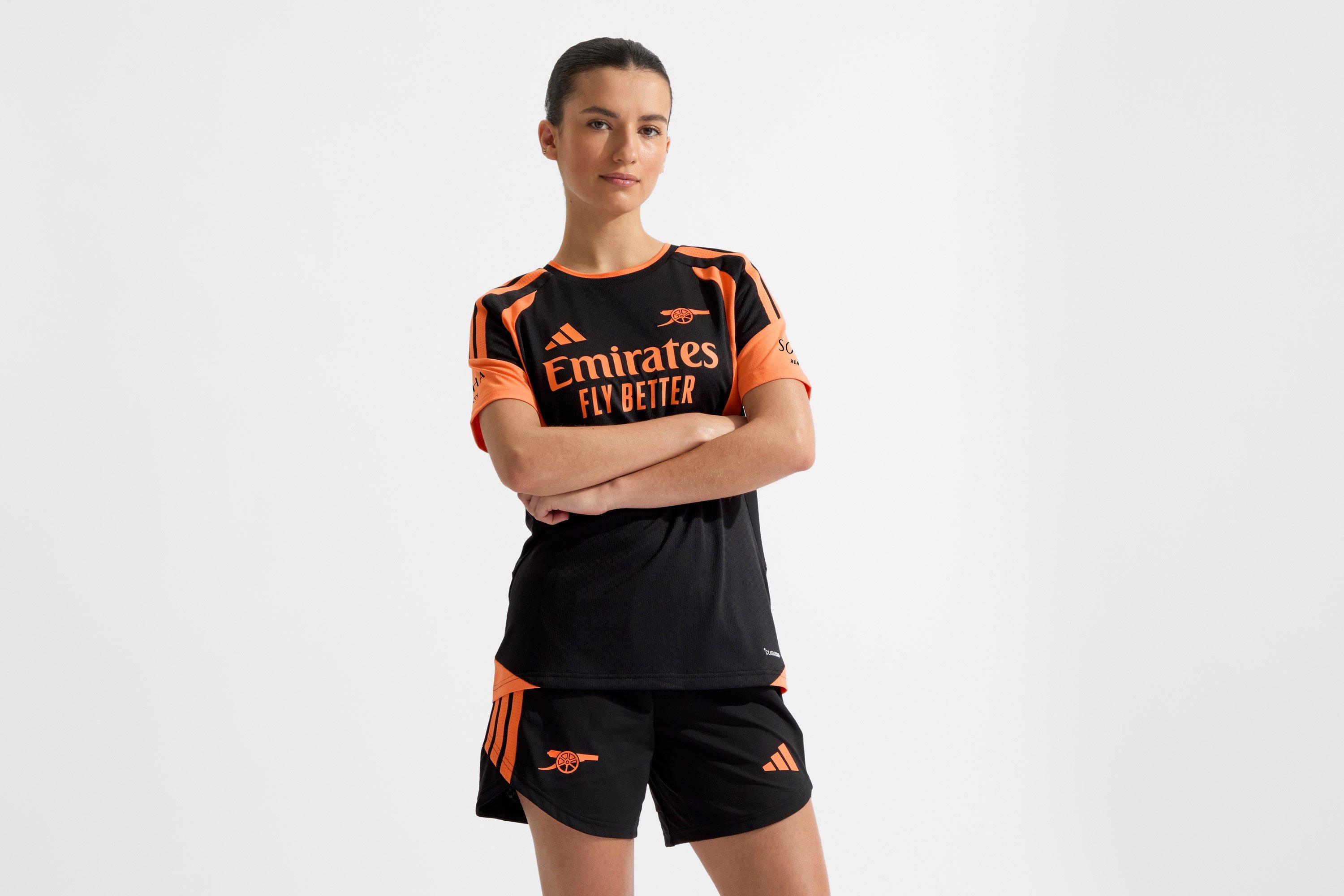 Arsenal adidas Womens 26/27 Black Training Shirt