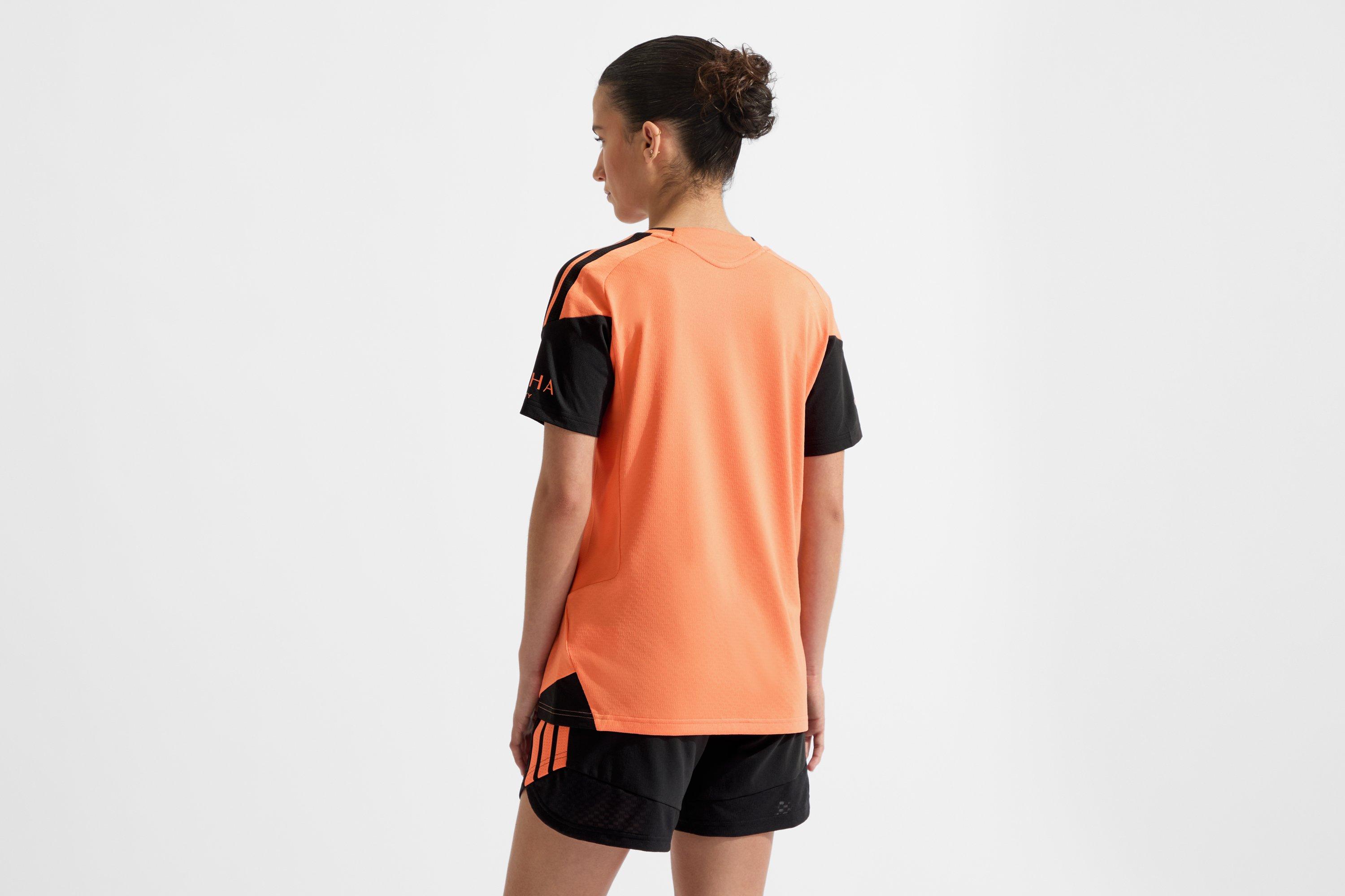 Arsenal adidas Womens 26/27 Orange Training Shirt | Official