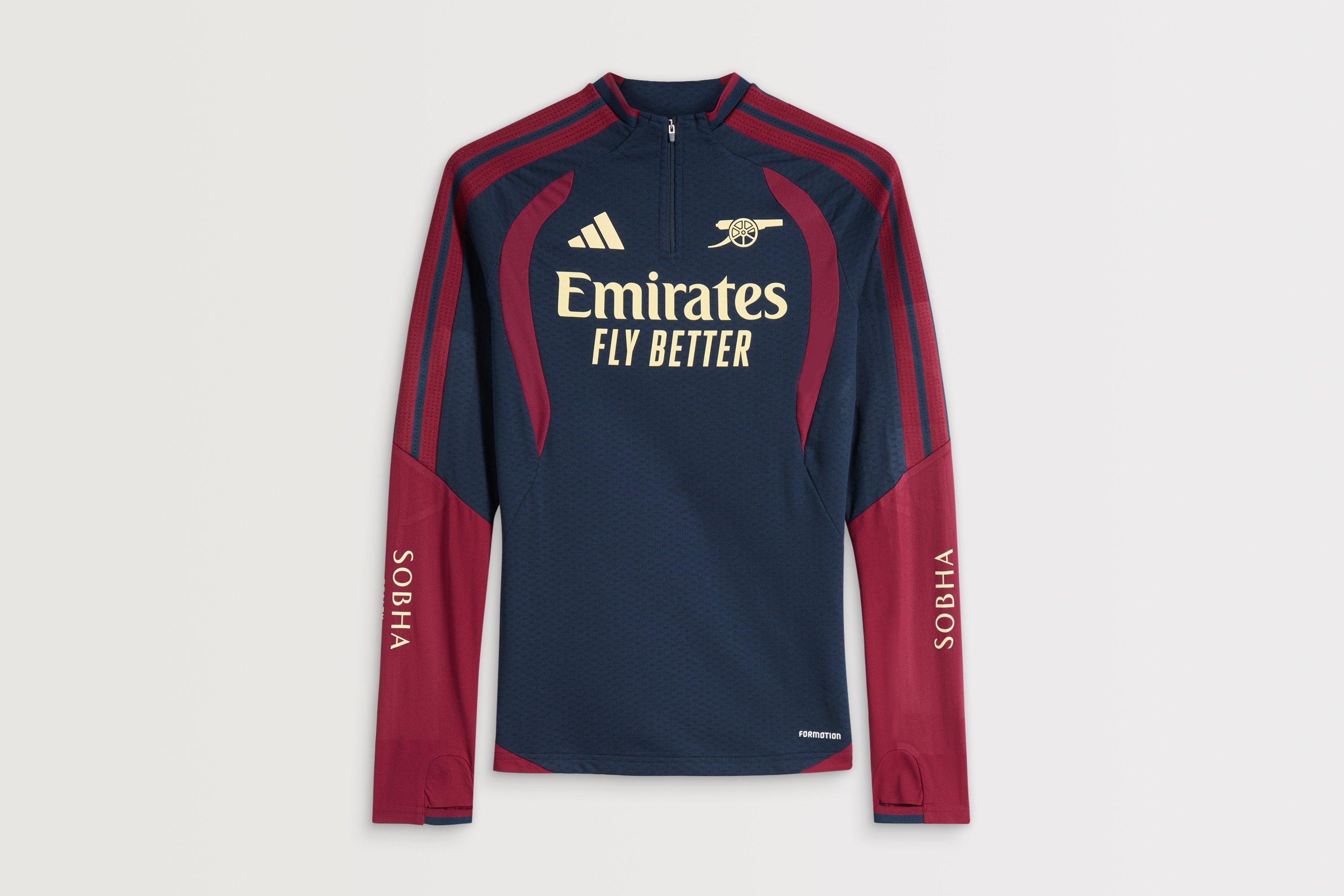 Arsenal adidas Womens 26/27 European Training 1/4 Zip Top