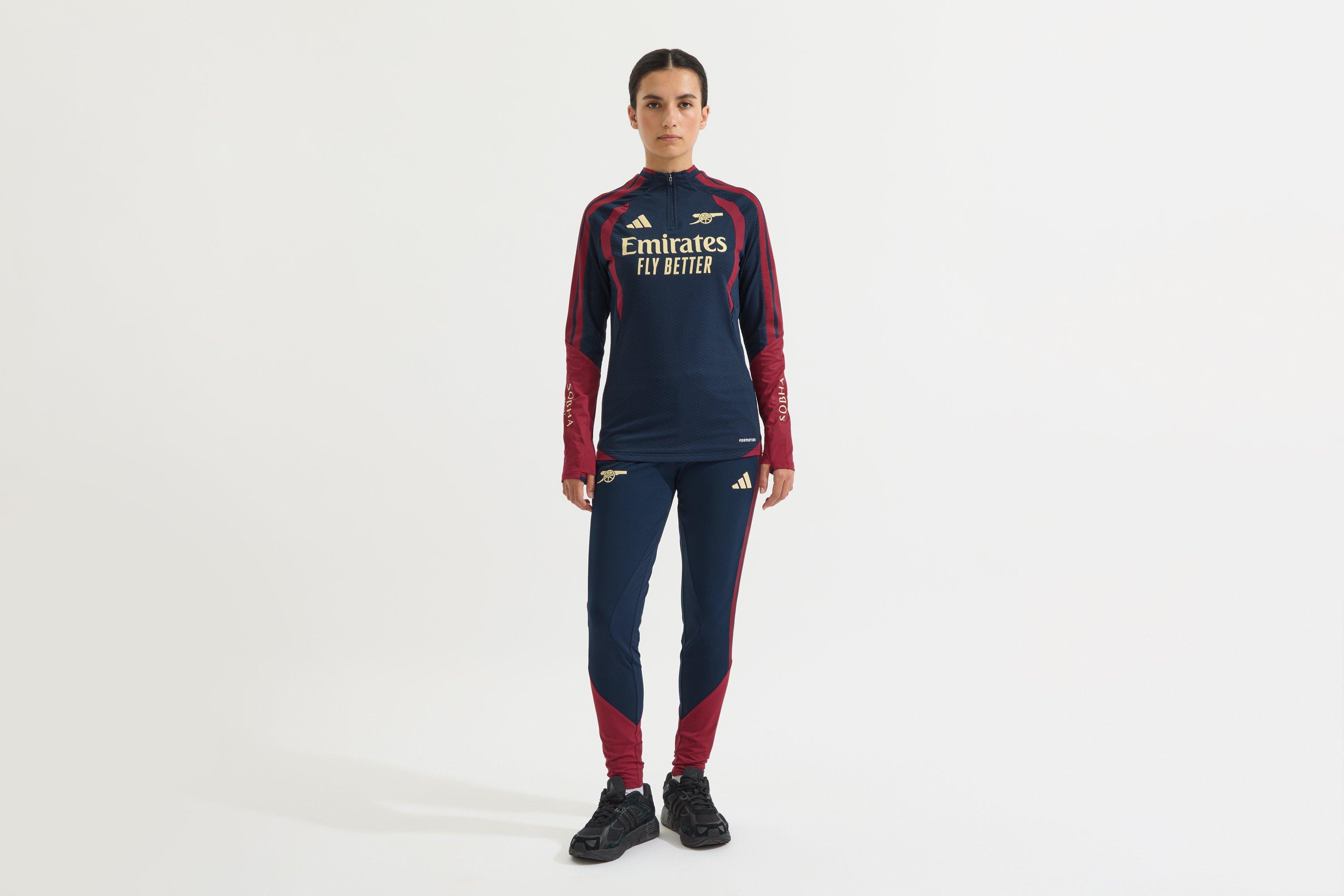 Arsenal adidas Womens 26/27 European Training 1/4 Zip Top