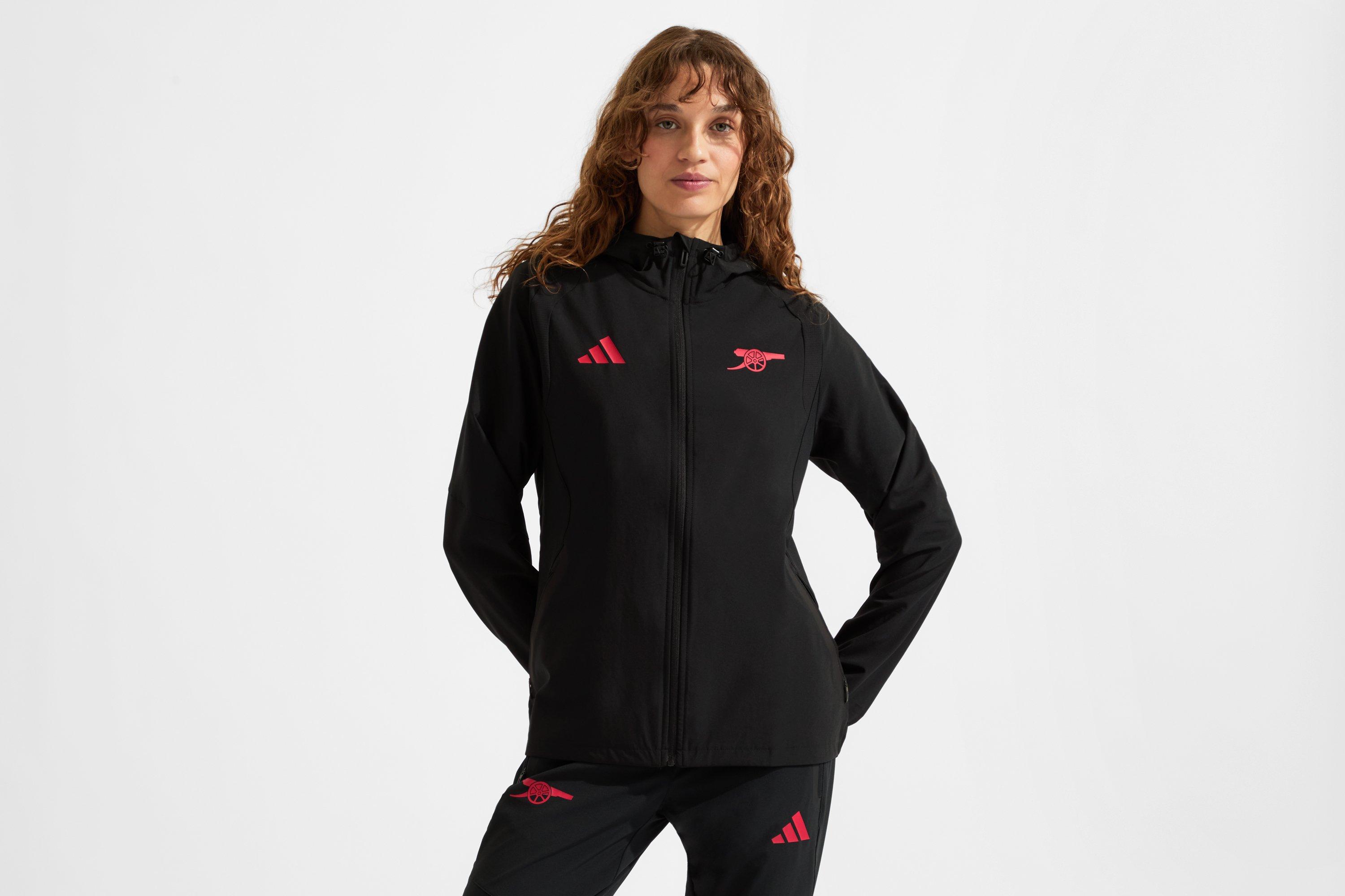Arsenal adidas Womens 26/27 Tiro Travel Windbreaker Jacket