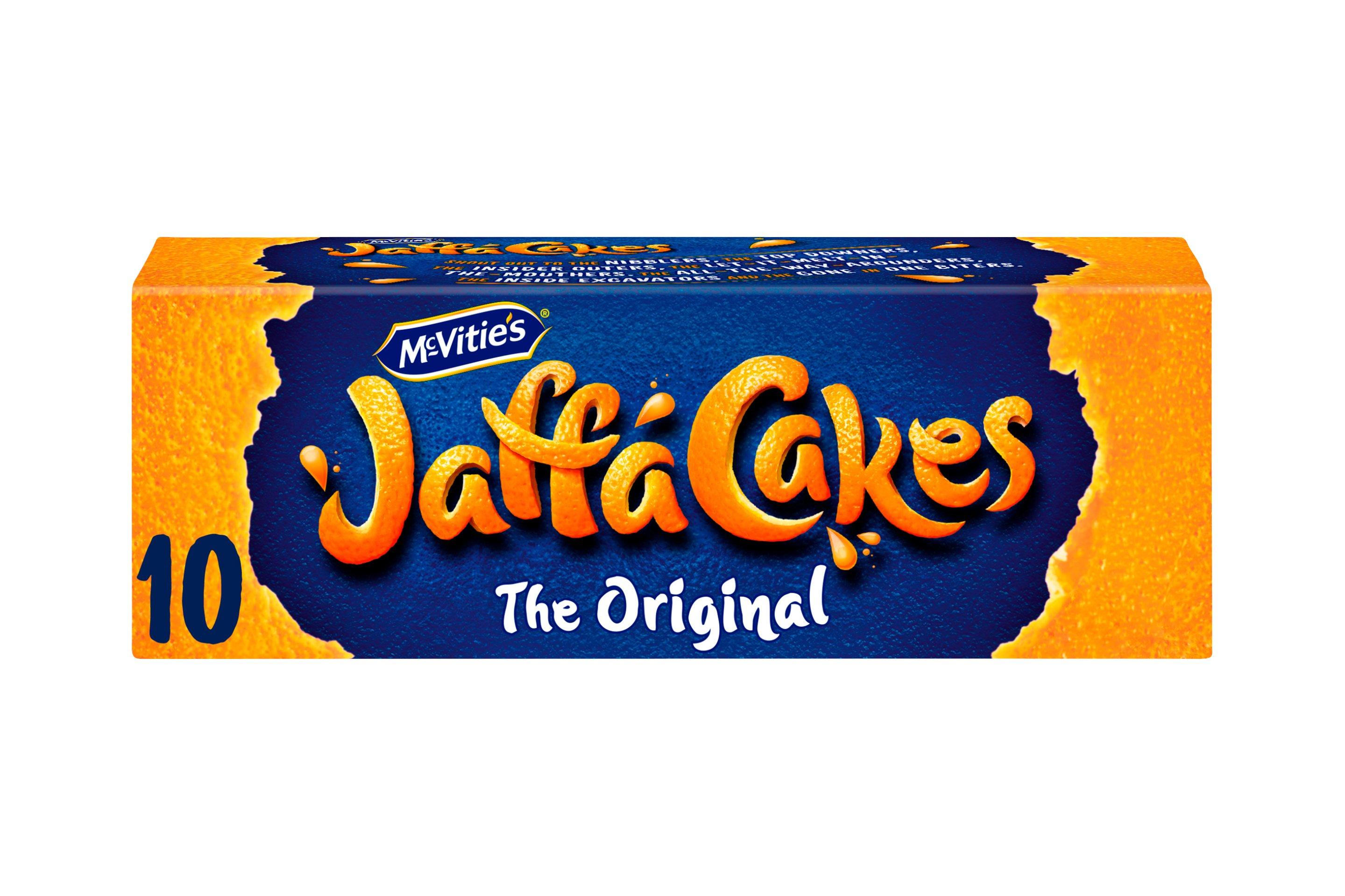 McVitie's Jaffa Cakes Original Chocolate Biscuits 10 Cakes, 110g