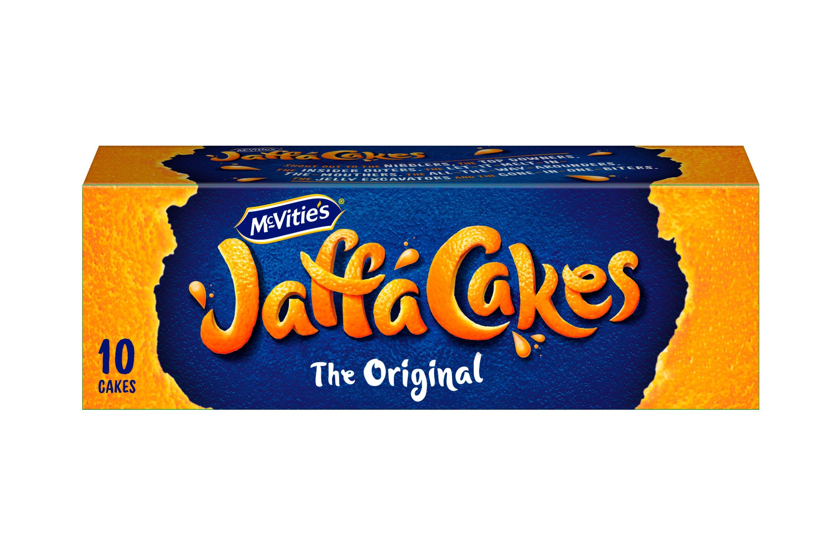 McVitie's Jaffa Cakes Original Chocolate Biscuits 10 Cakes, 110g