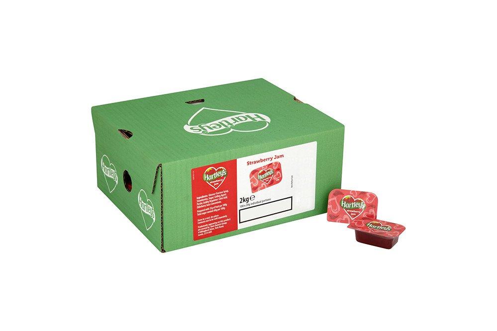 Hartley's Strawberry Jam Portions