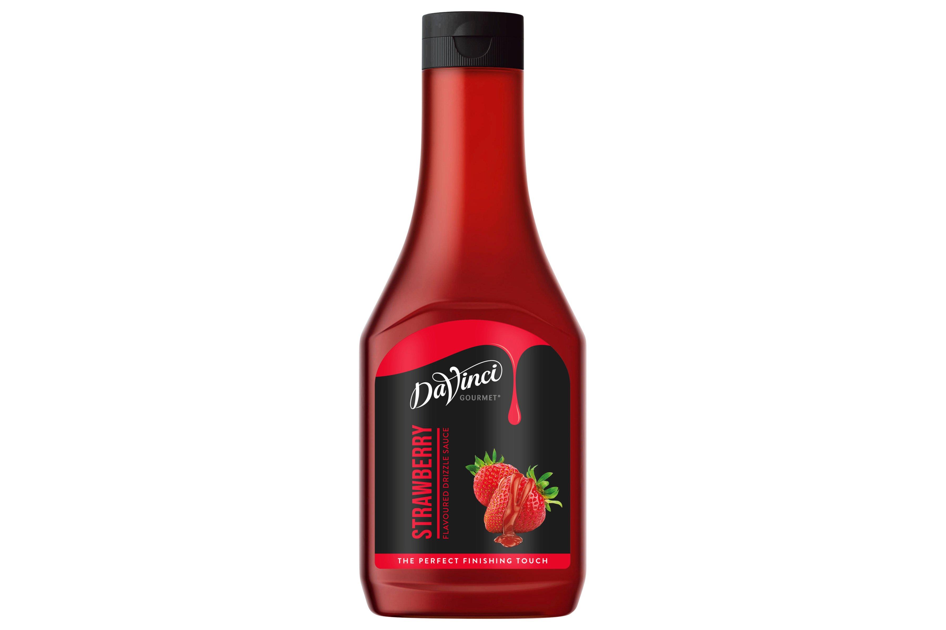 DaVinci Gourmet Strawberry Flavoured Drizzle Sauce 500g