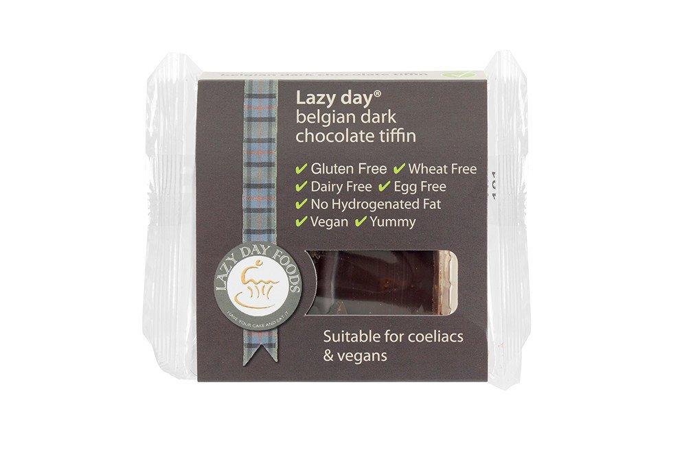 Lazy Day Foods Gluten Free & Vegan Chocolate Tiffin 50g