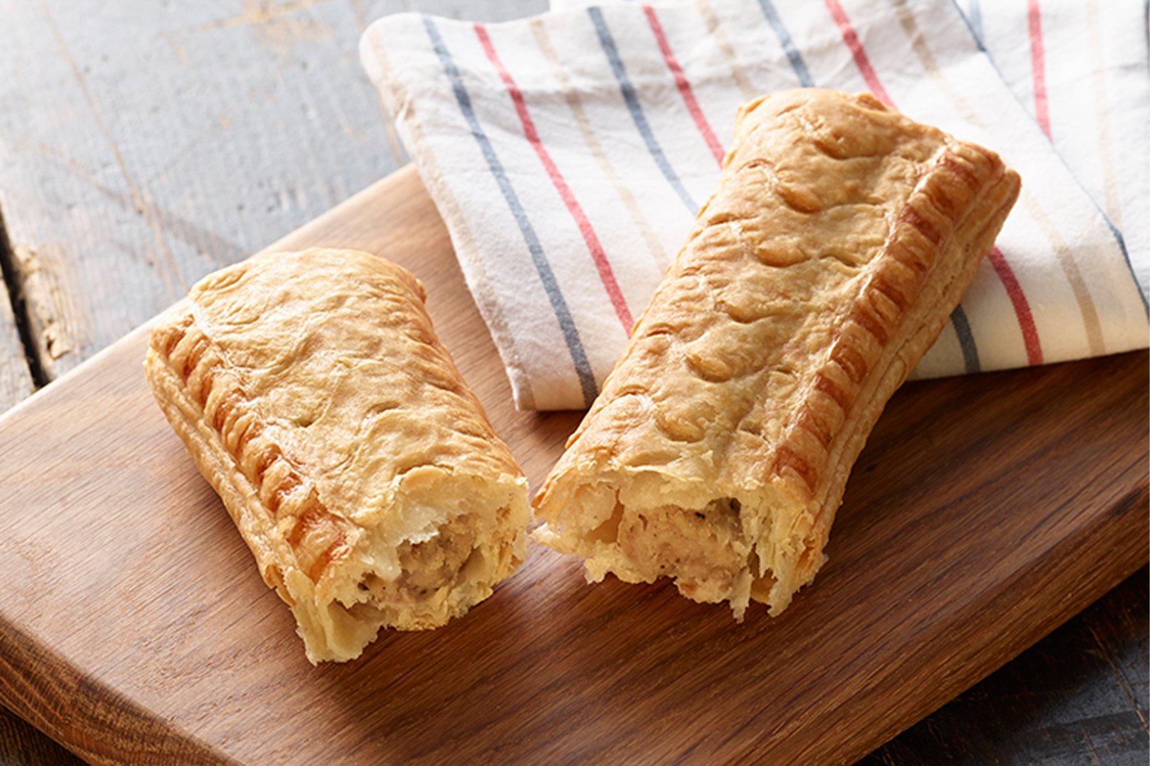 Proper Cornish Unbaked 8" Sausage Roll