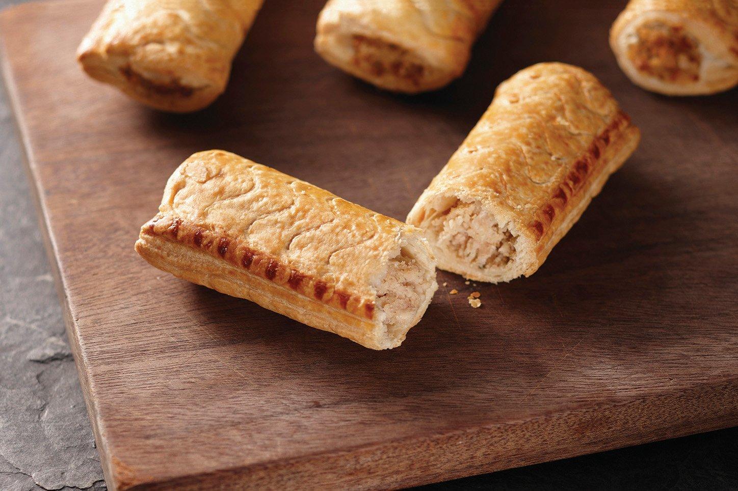Proper Cornish Unbaked 8" Sausage Roll