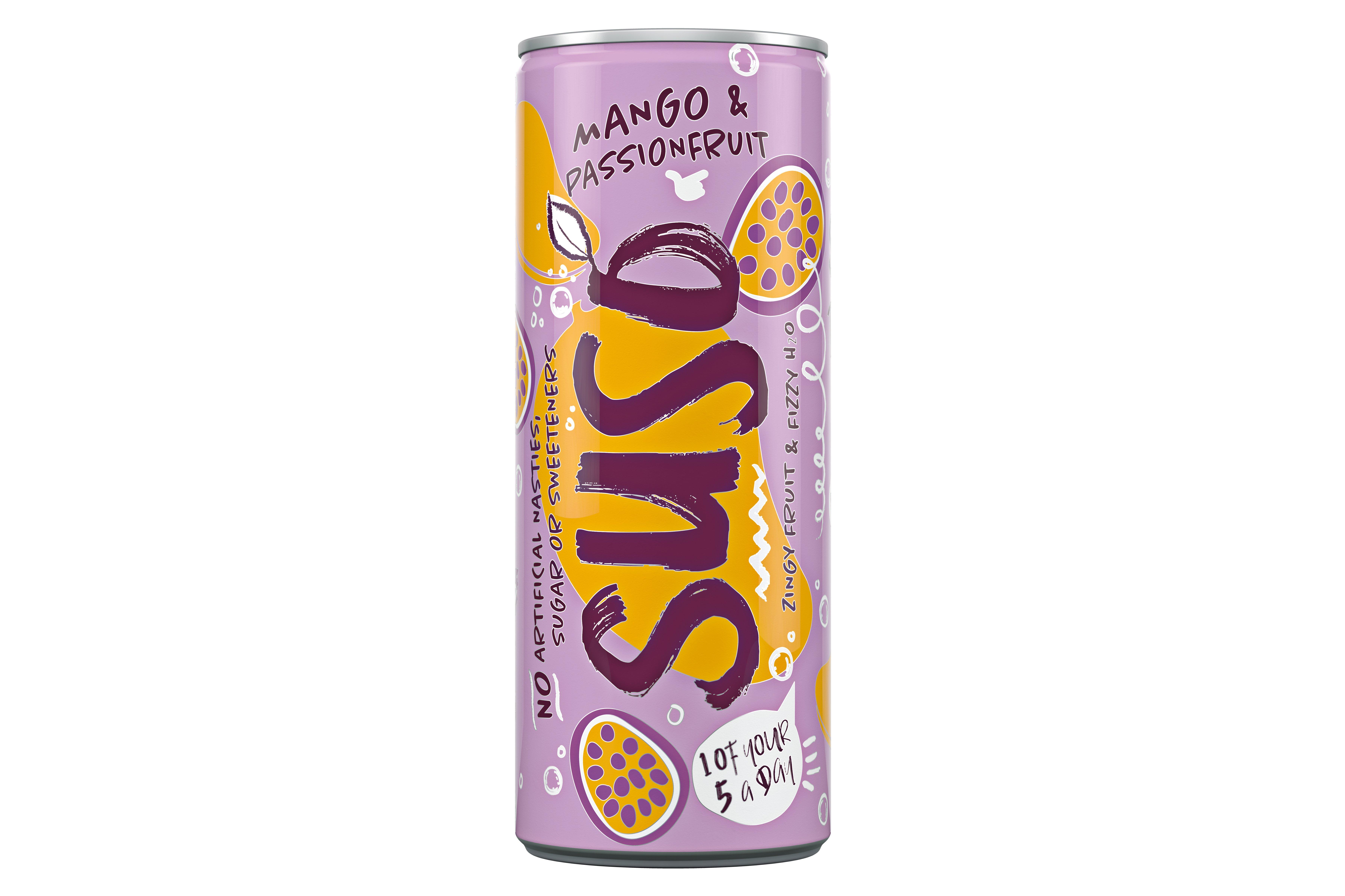 Suso Mango & Passion Fruit Sparkling Juice Drink
