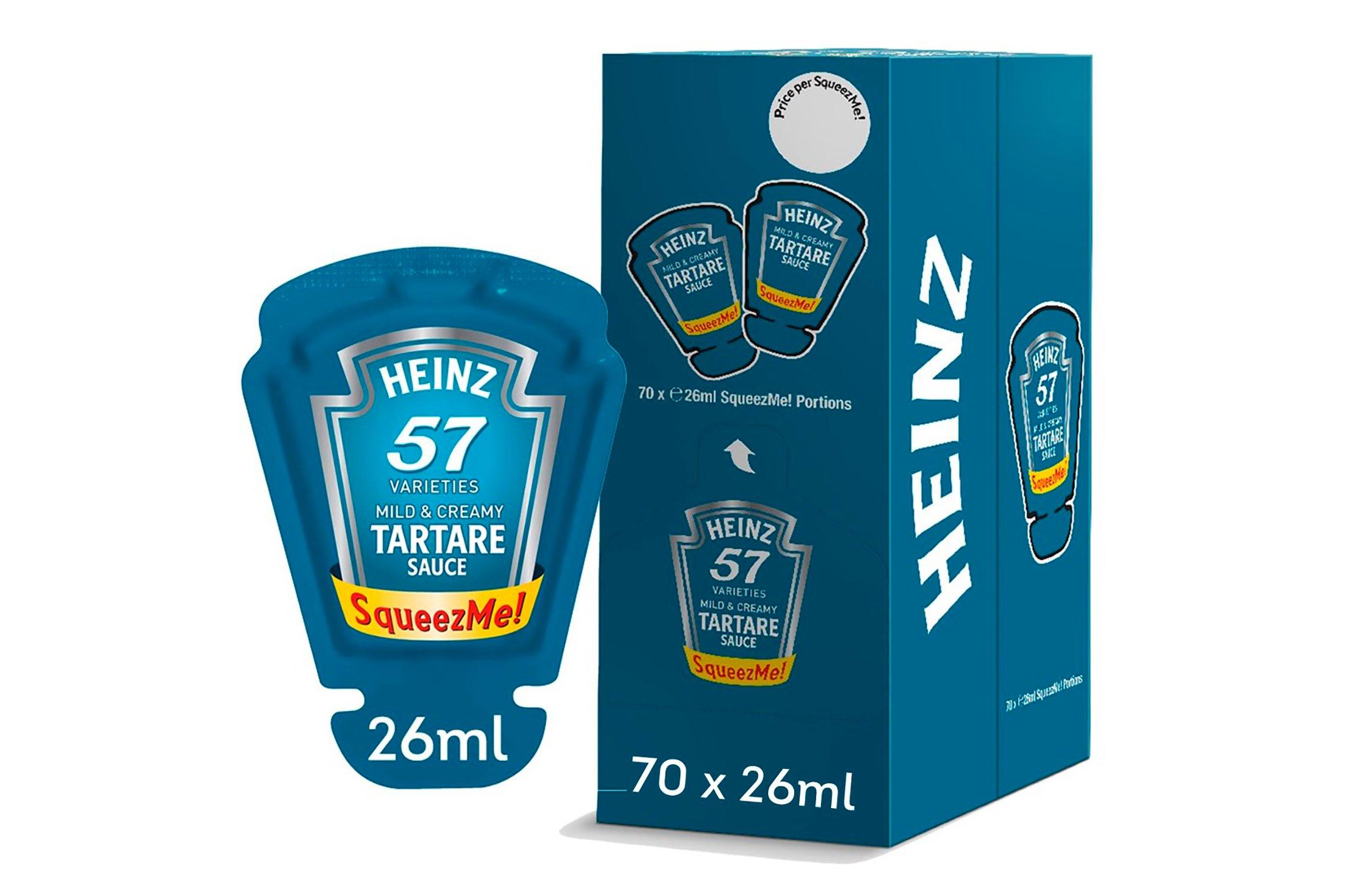 Heinz Tartare Sauce SqueezMe Portions 26ml