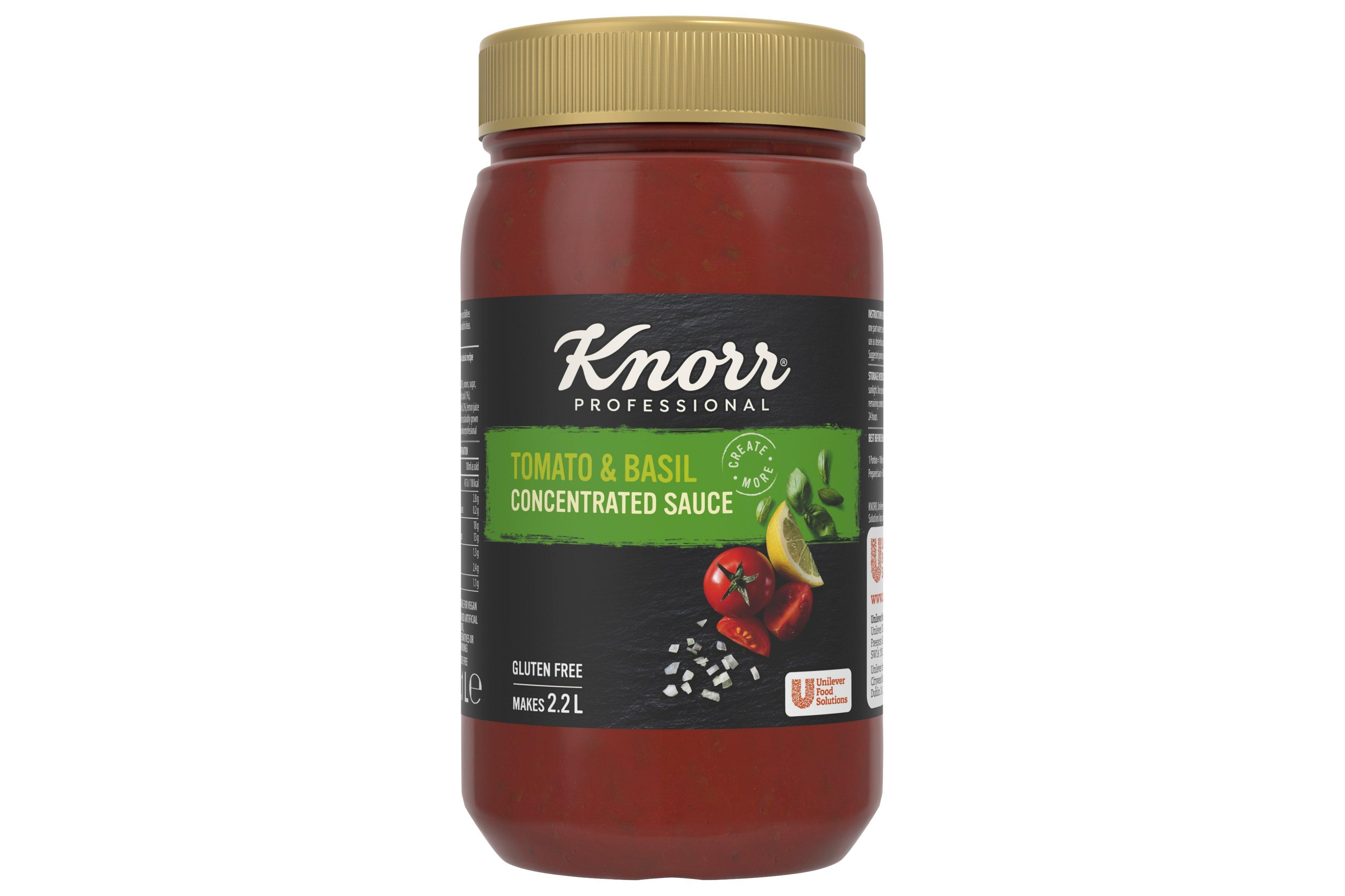 Knorr Tomato & Basil Concentrated Sauce 1.1L