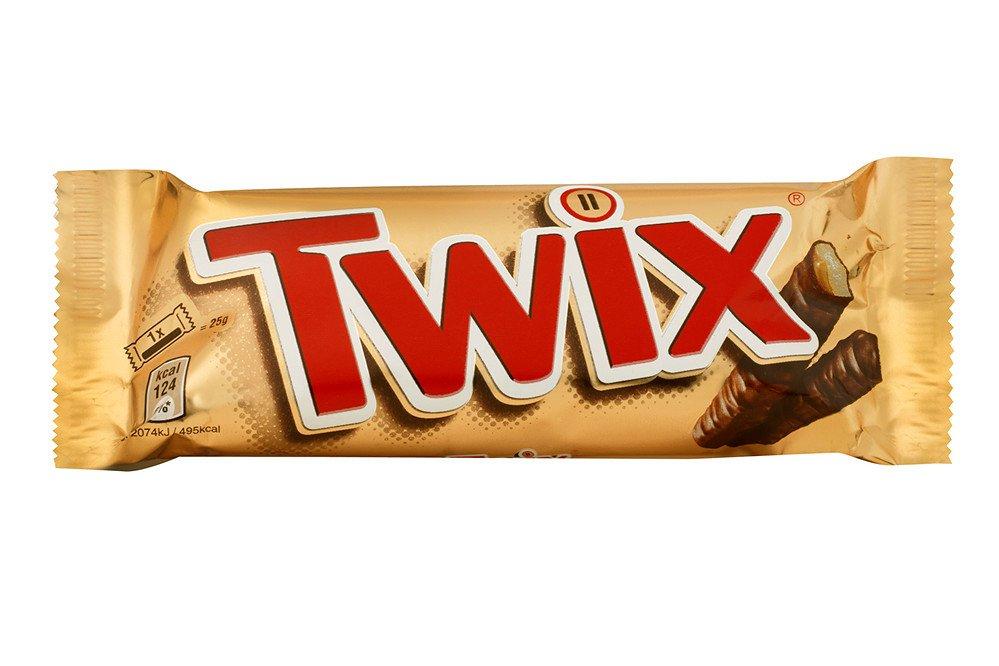 Twix Milk Chocolate Bar Caramel 50g
