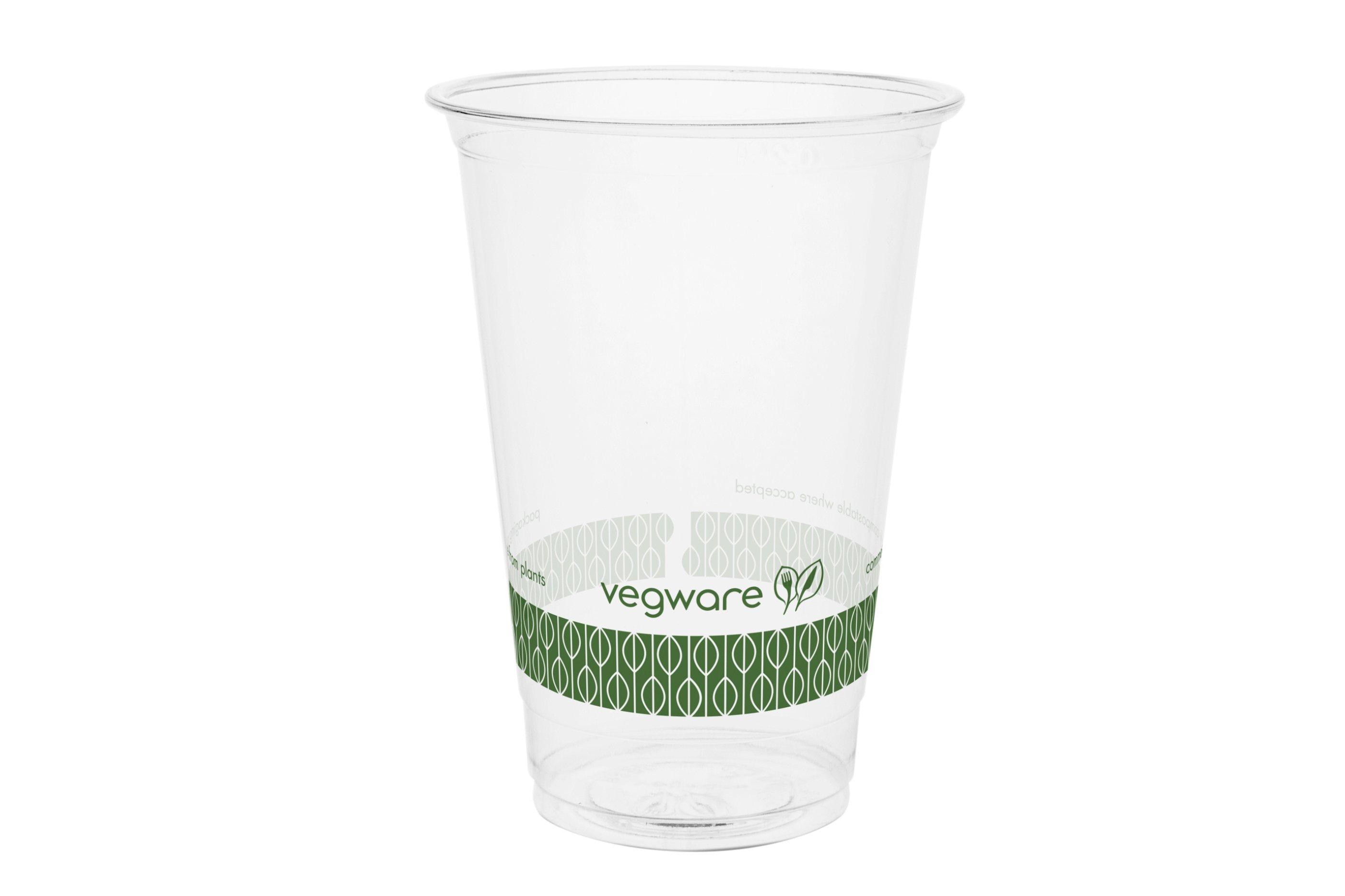 Vegware Slim Clear PLA Cold Cups - 9oz