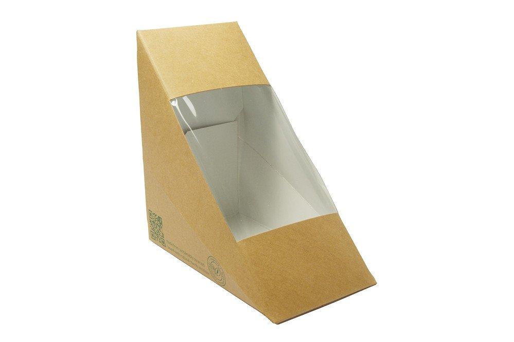 Vegware Standard 65mm Kraft Sandwich Wedge