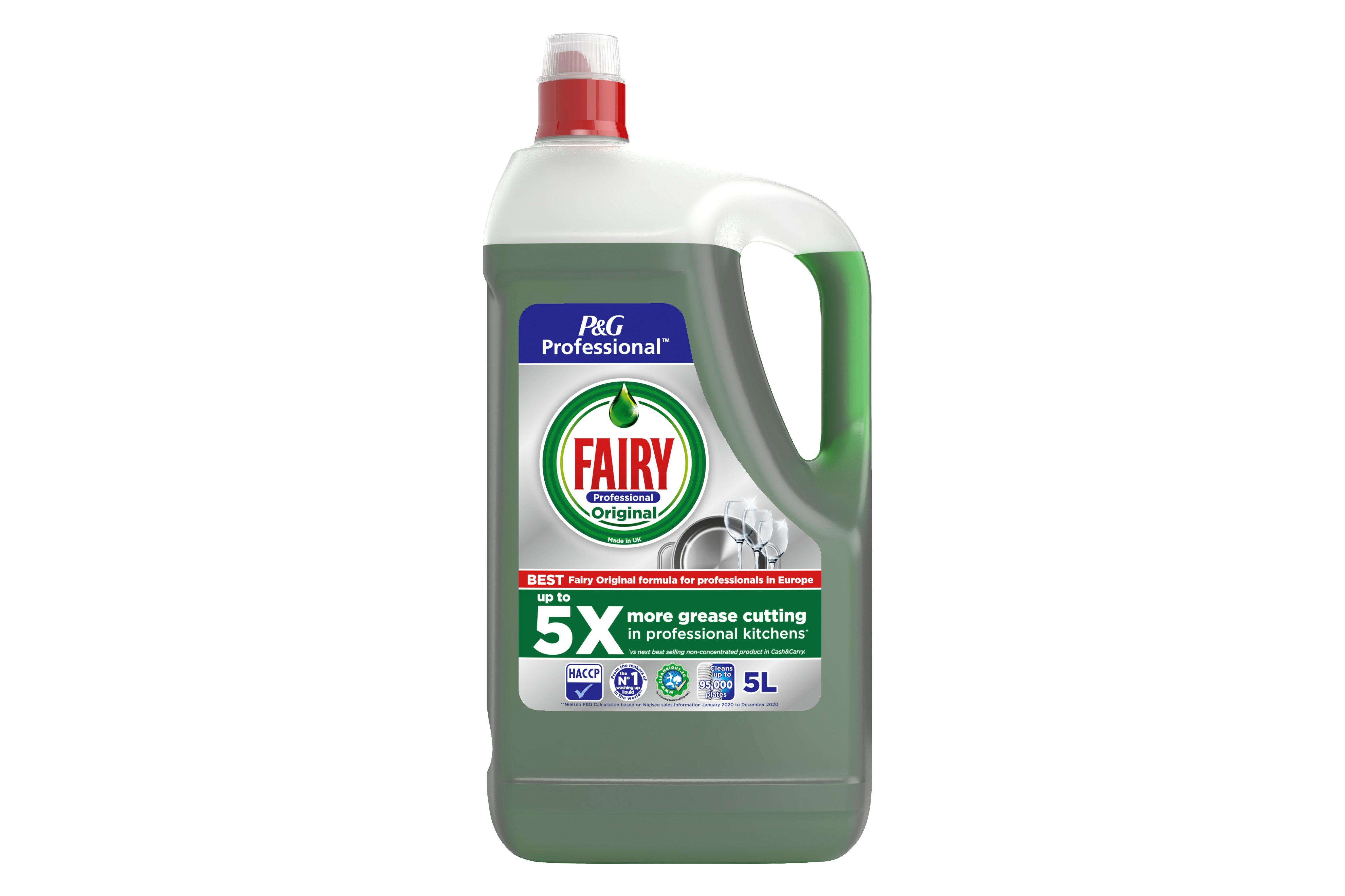 Fairy Professional Washing Up Liquid Original 2x5L