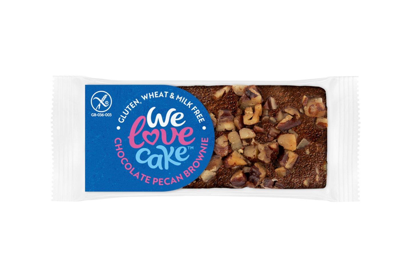 We Love Cake Chocolate Pecan Brownies