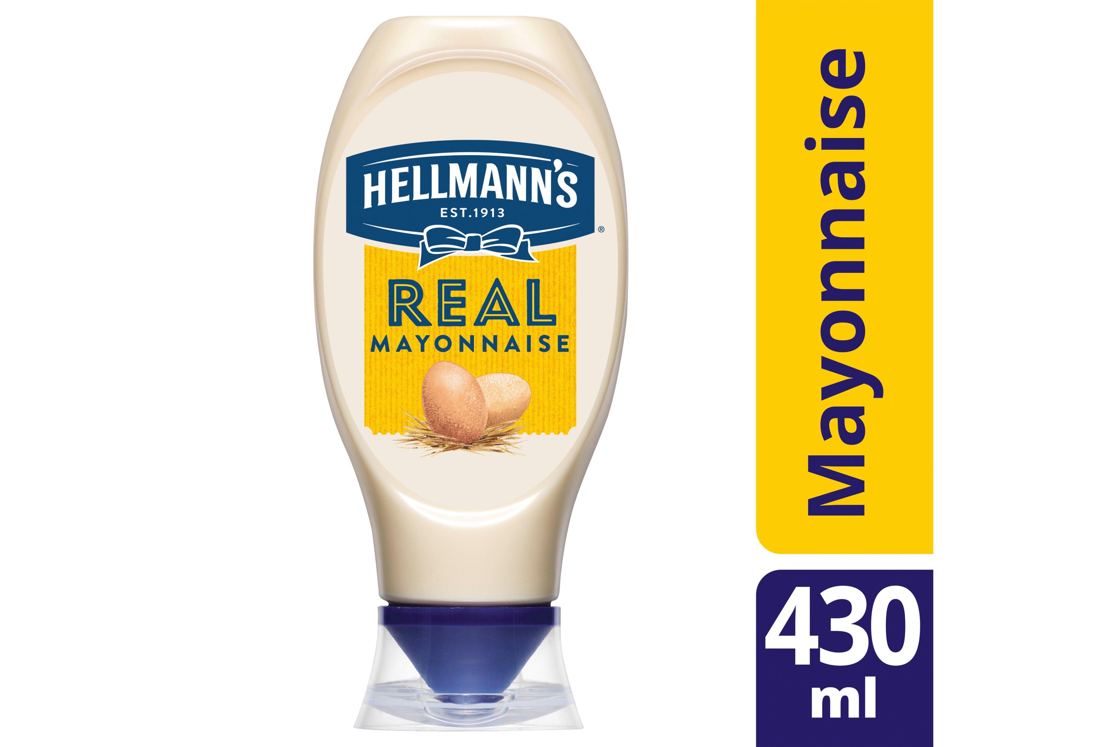 Hellmann's Real Squeezy Mayonnaise 430ml