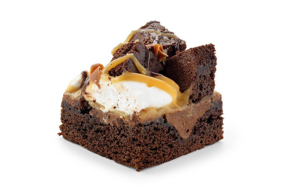 Brakes Salted Caramel Rocky Road Brownie Squares