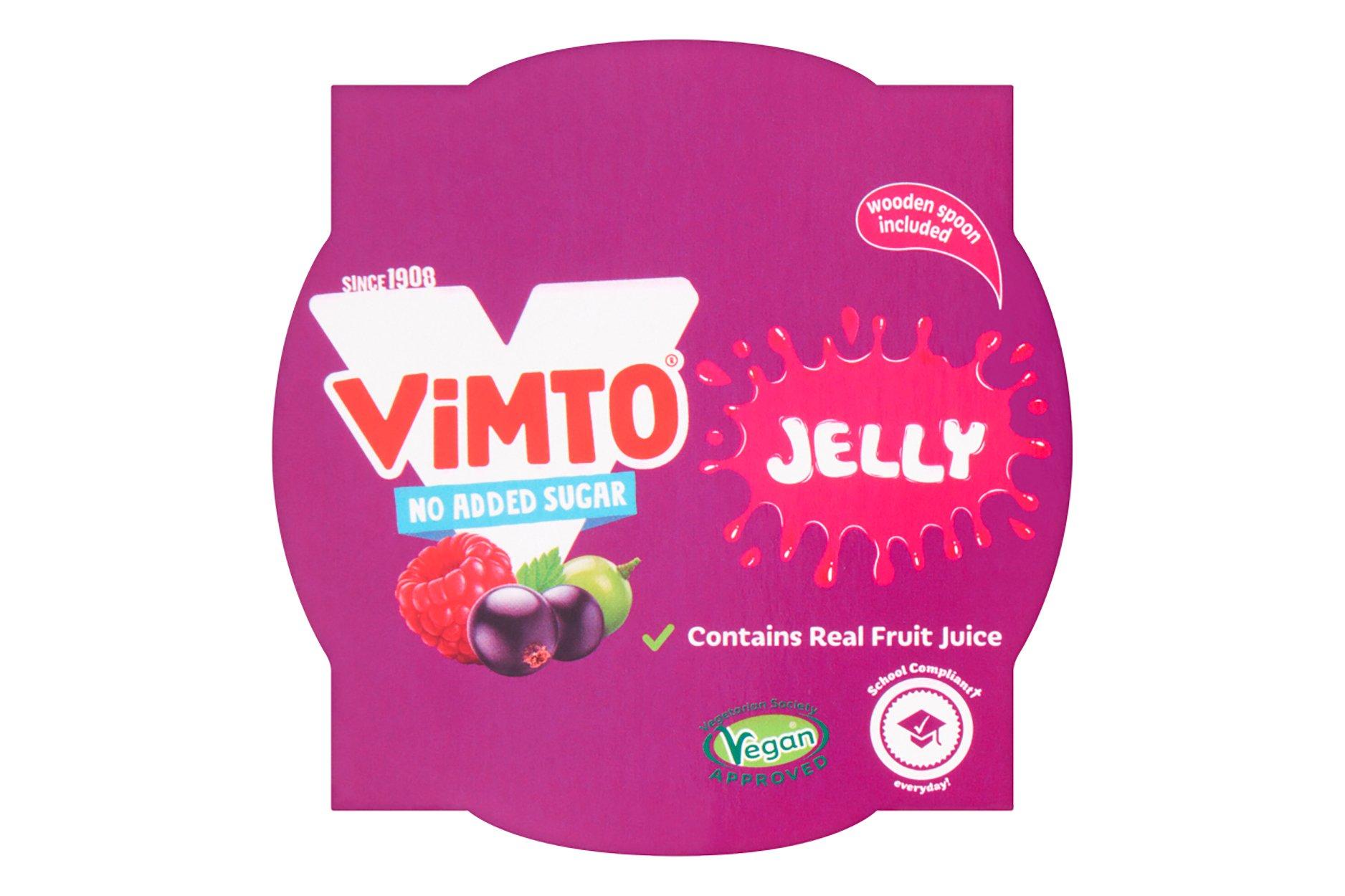 Vimto No Added Sugar Jelly 125g
