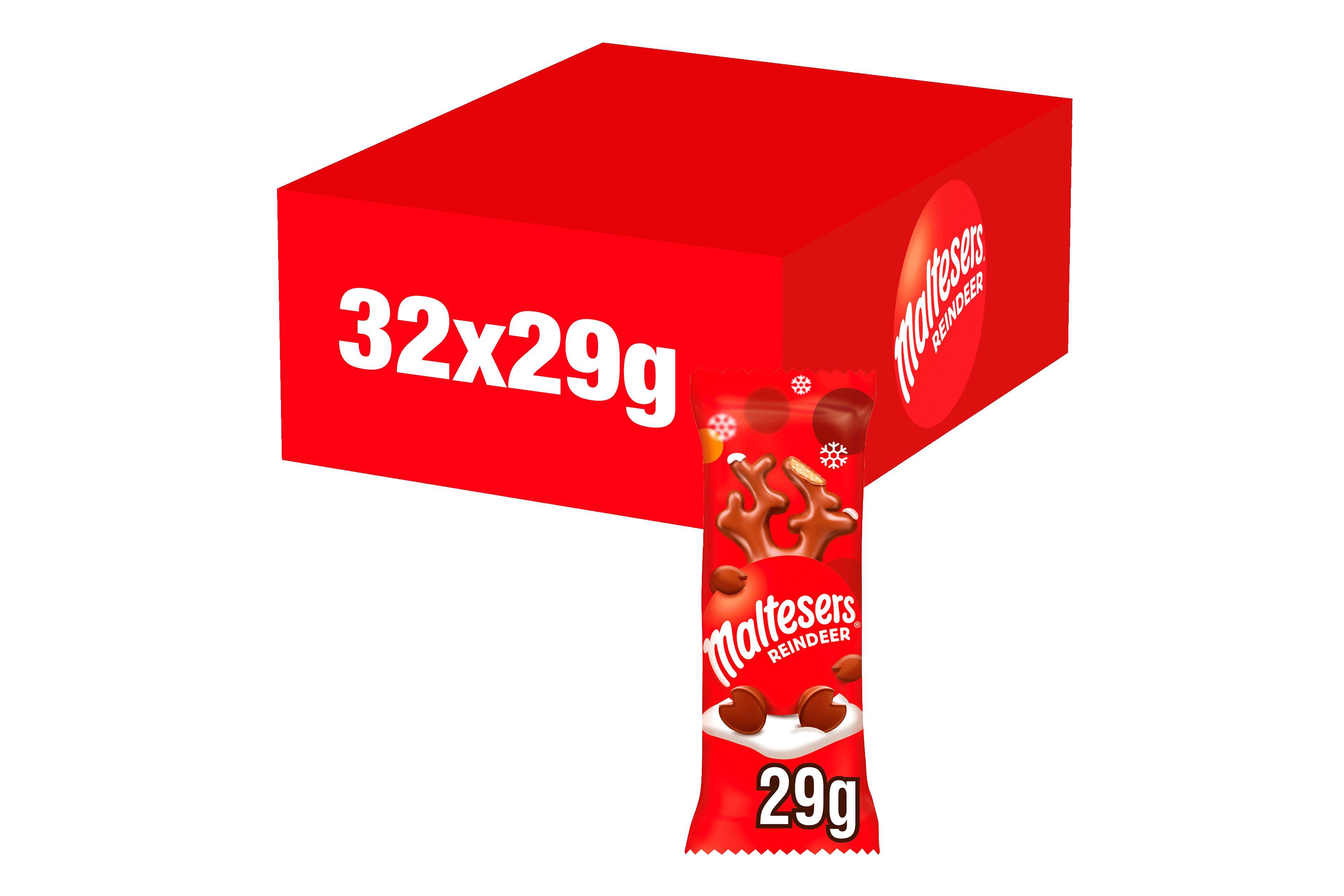 Maltesers Milk Chocolate Christmas Reindeer Bar 29g