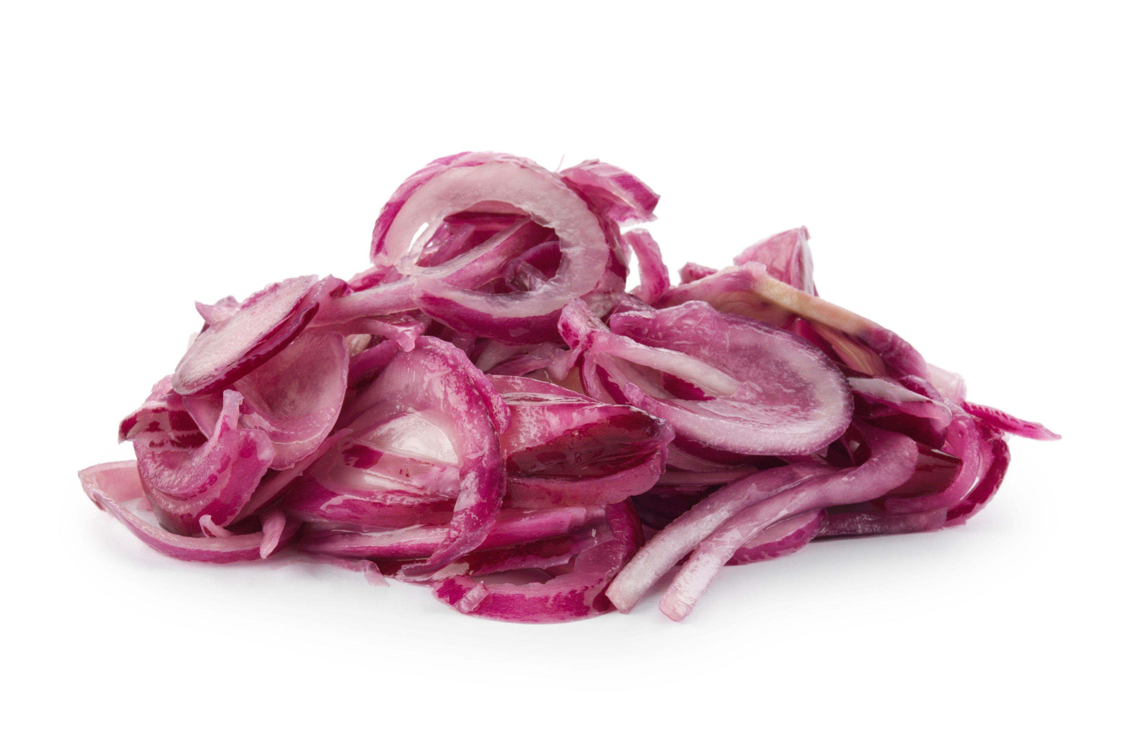 Sliced Red Onions