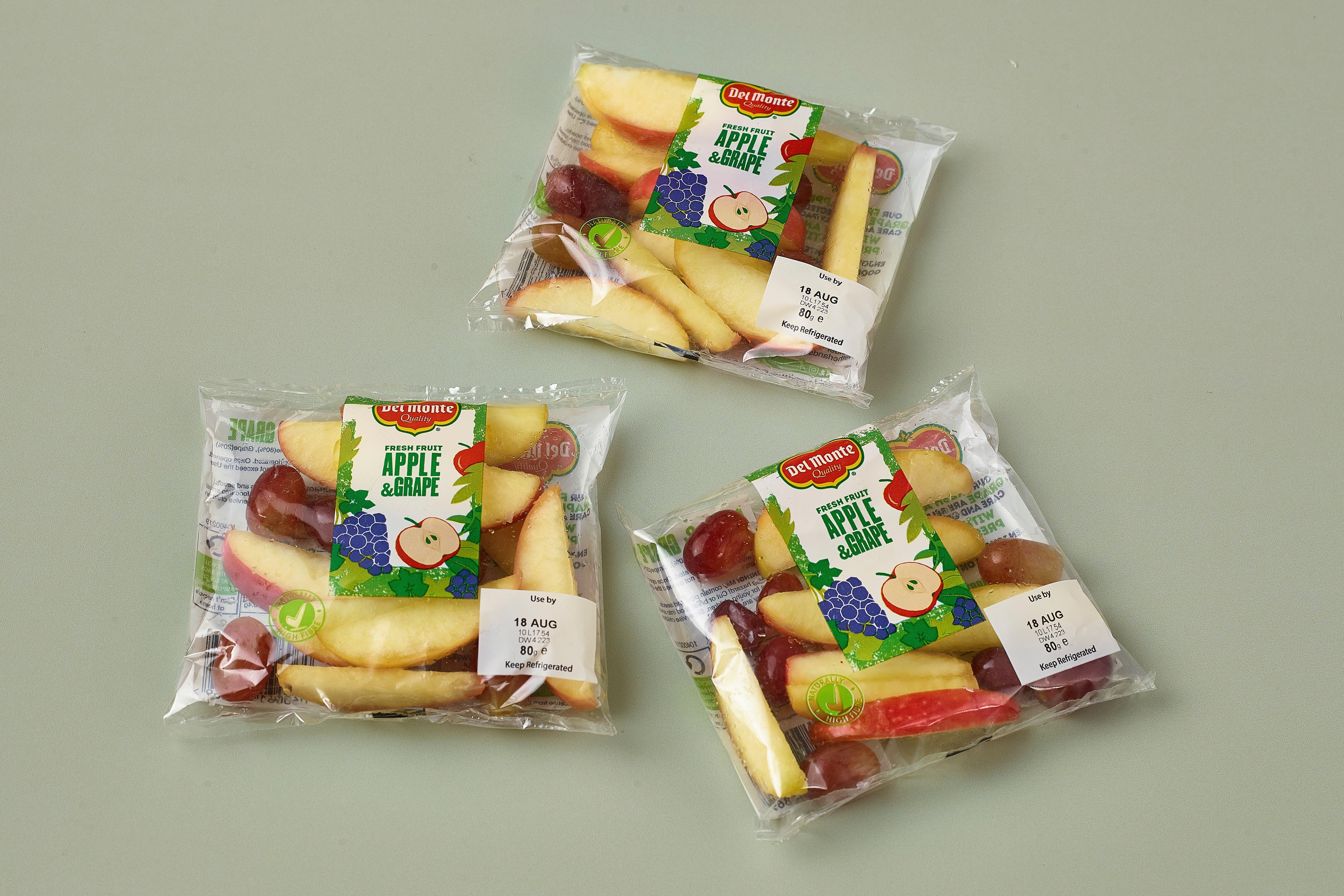 Del Monte Apple & Grape Snack Bags