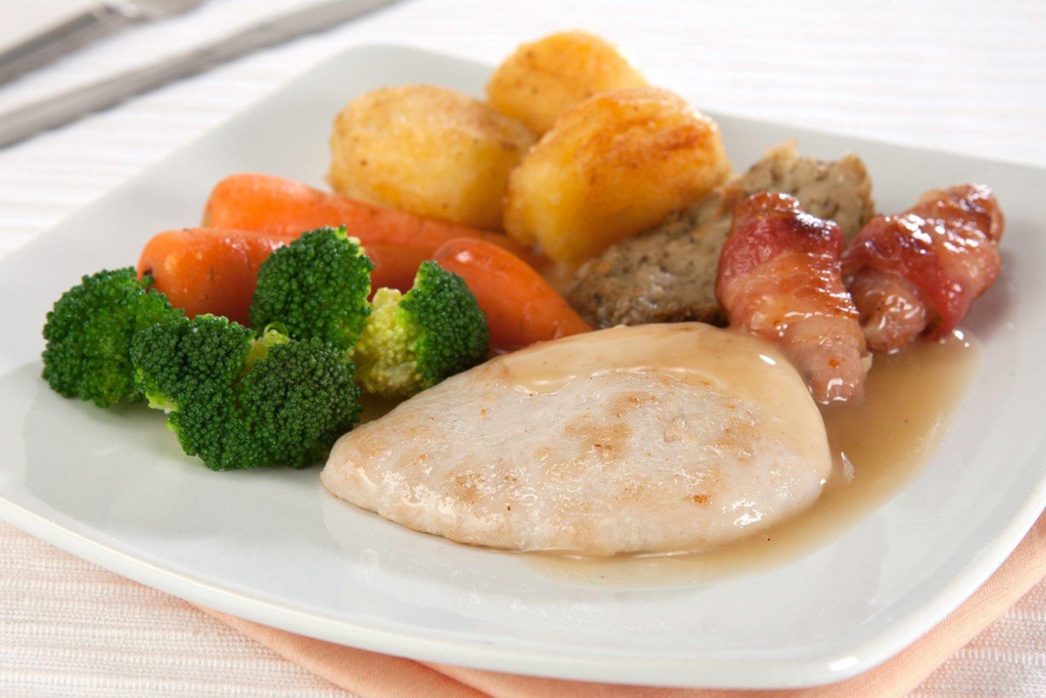 Green Gourmet Red Tractor Raw Turkey Breast Fillet Portion