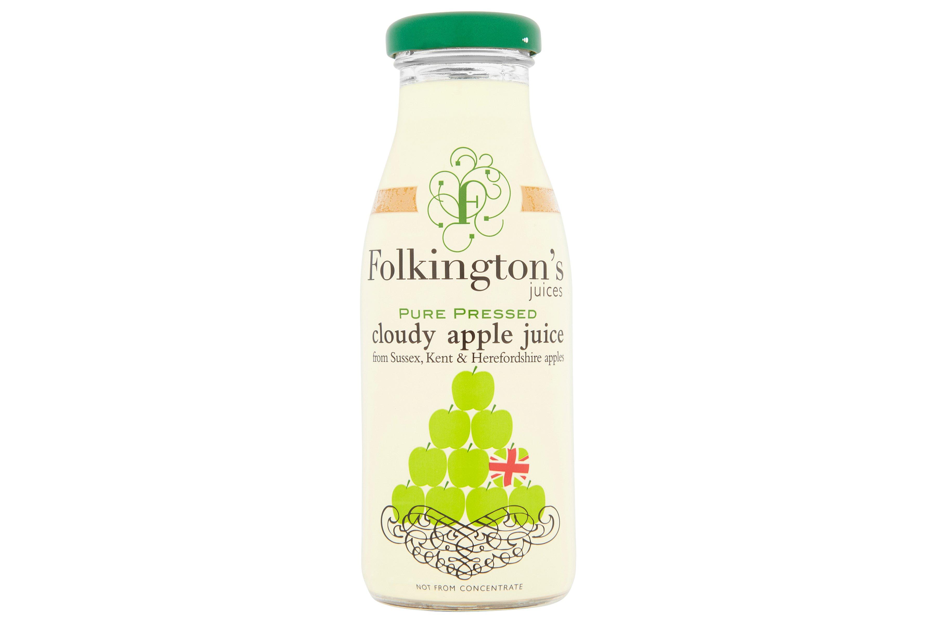 Folkington's cloudy apple juice 250ml