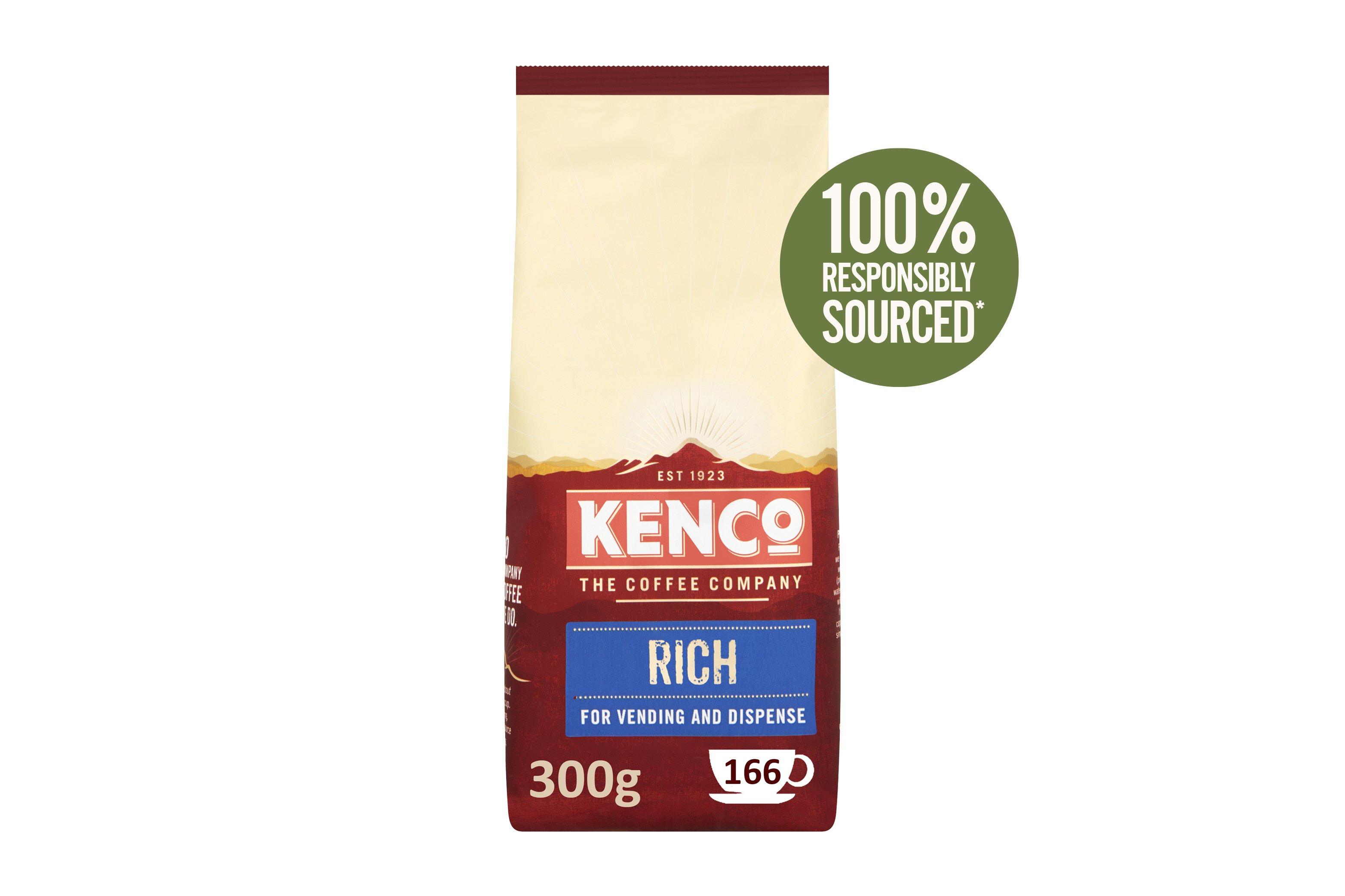 Kenco Rich Freeze Dried Instant Coffee Vending Bag 300g Wholesale