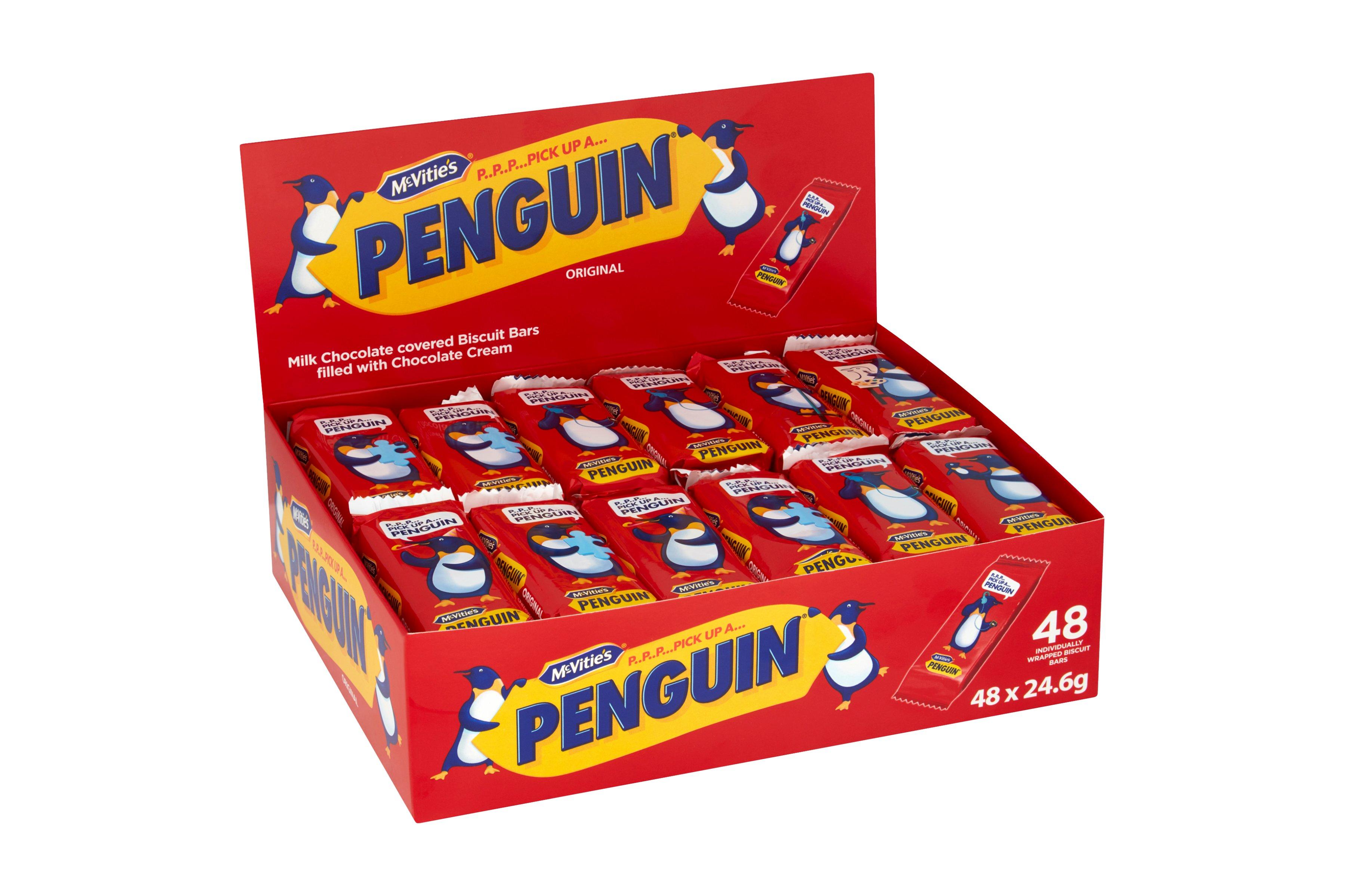McVitie's McVitie's Penguin Original Biscuits 48 Single Bars