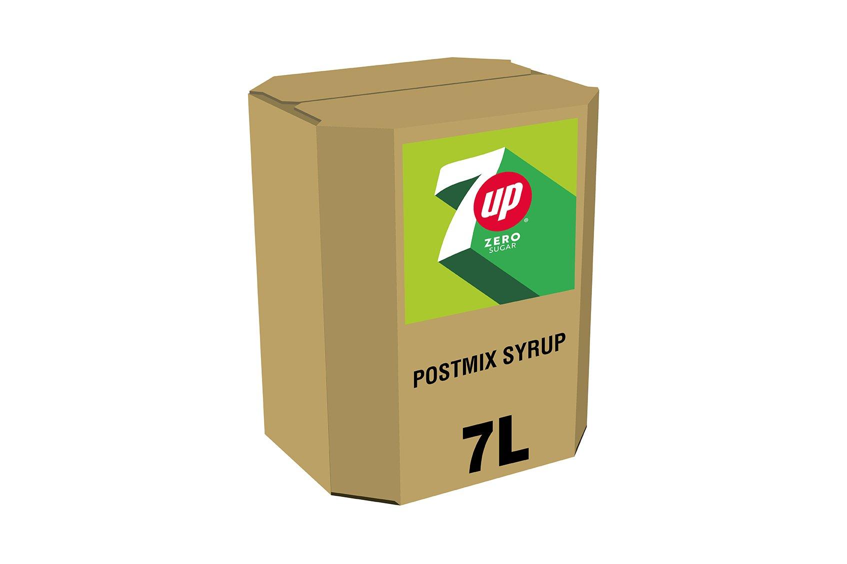 7UP Free Postmix Syrup 7 Litres