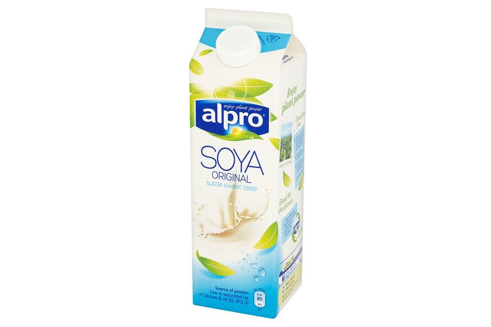 Alpro Soya Plant-Based Long Life Drink, Vegan & Dairy Free, 1L