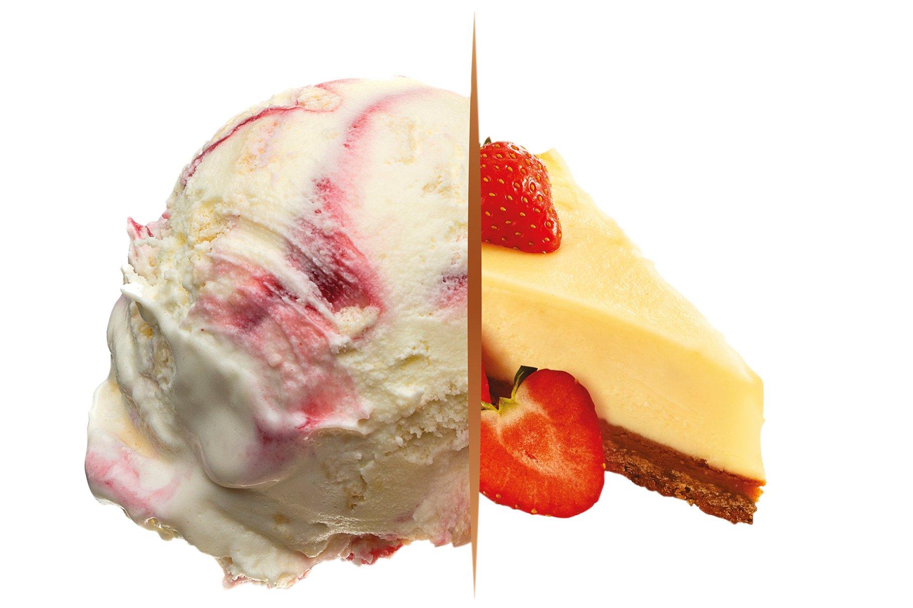 Carte D'or Gelateria Strawberry Cheesecake Ice Cream 5.5L