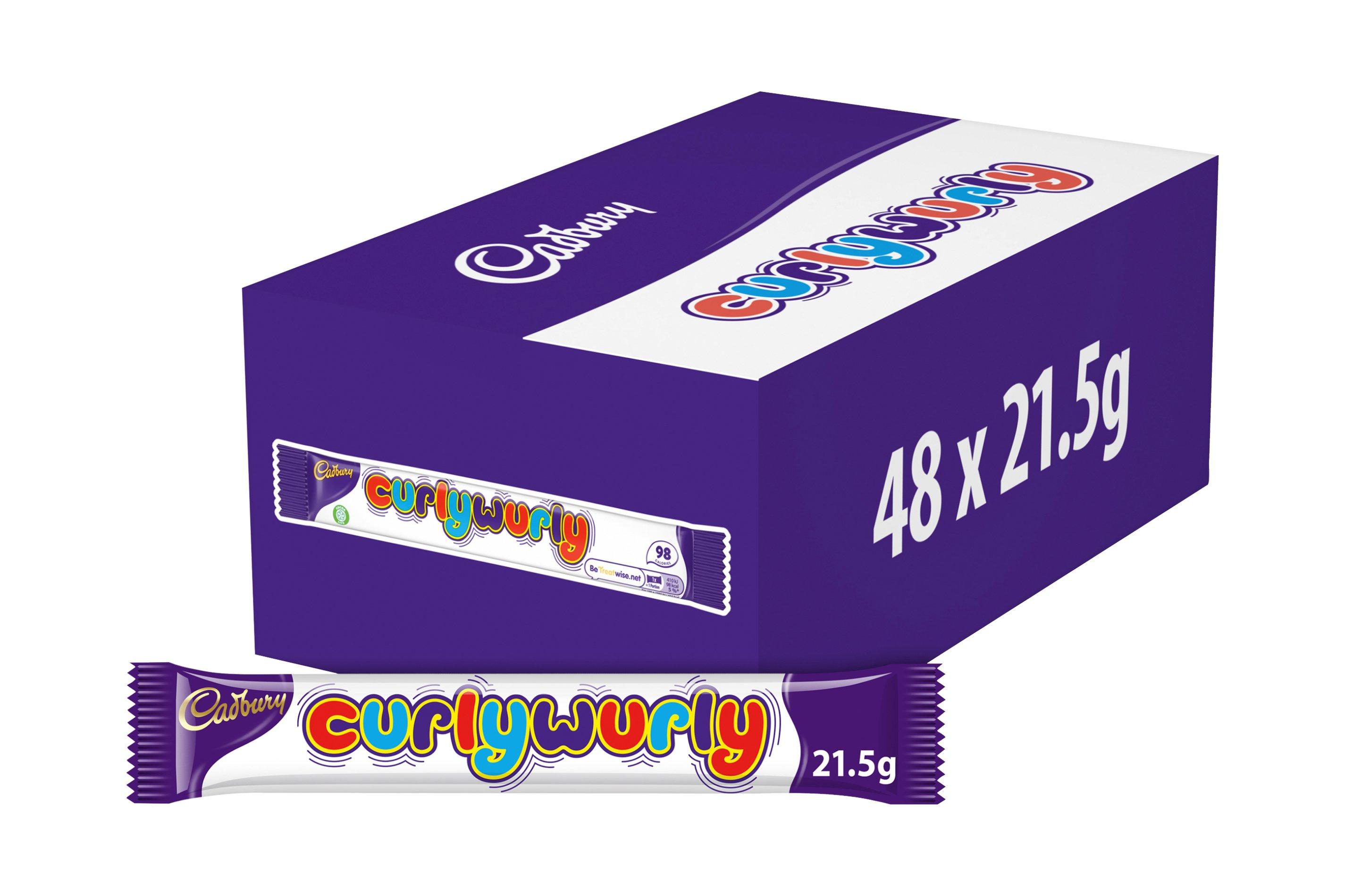 Cadbury Curly Wurly Chocolate Bar 21.5g
