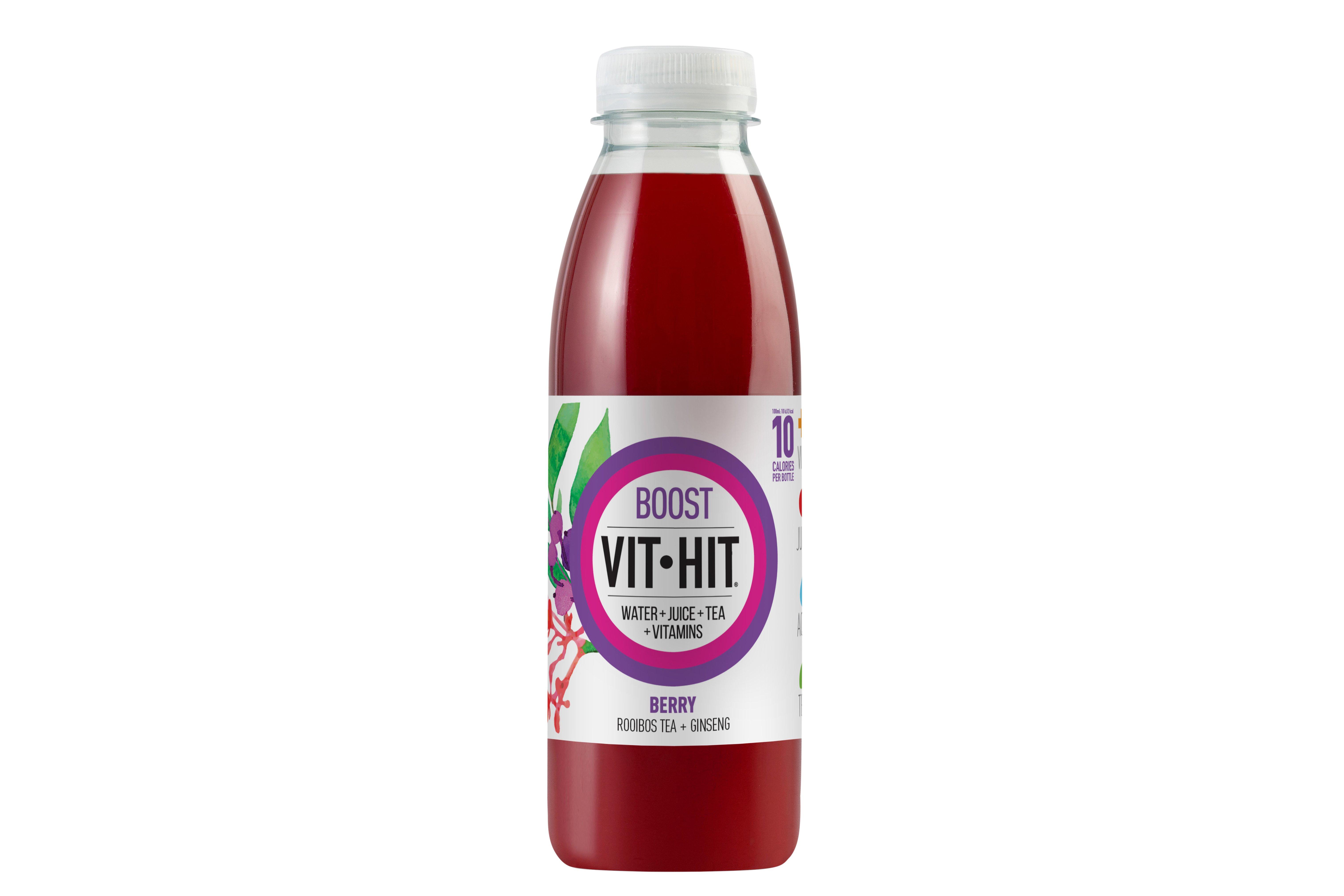 Vit Hit Boost Berry Ginseng & Rooibos Tea 500ml