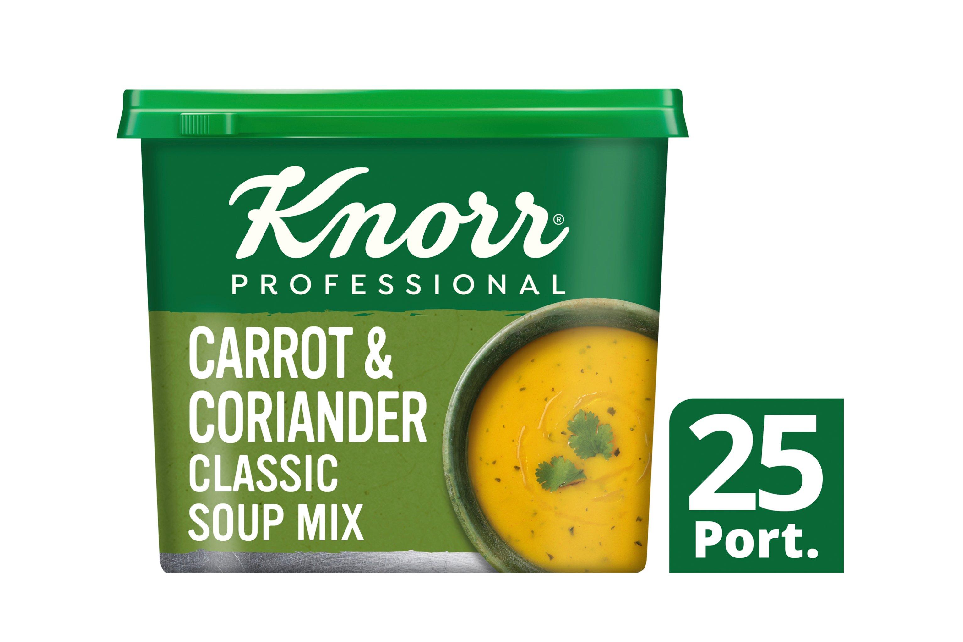 Knorr Professional Classic Carrot & Coriander Soup 25 Portions