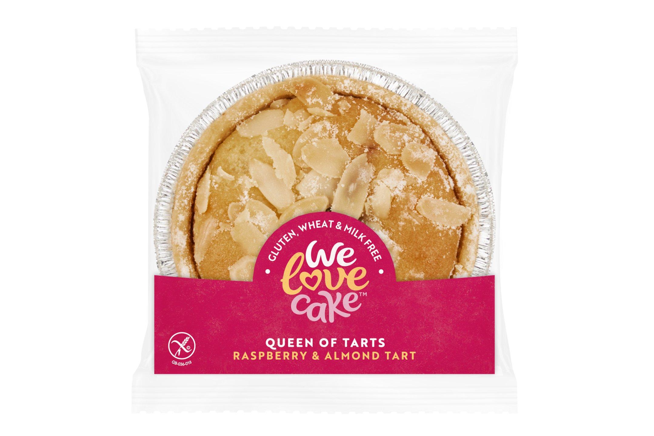 We Love Cake Raspberry & Almond Tart