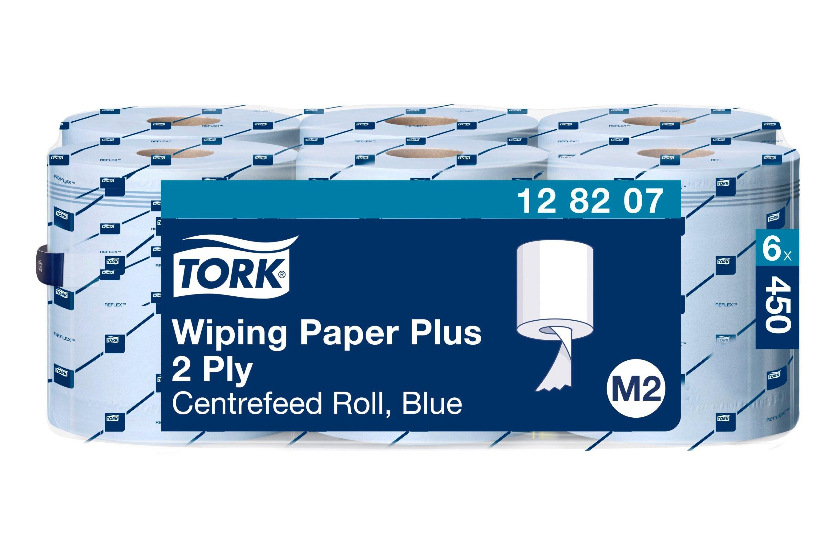 Tork Wiping Paper Plus Blue