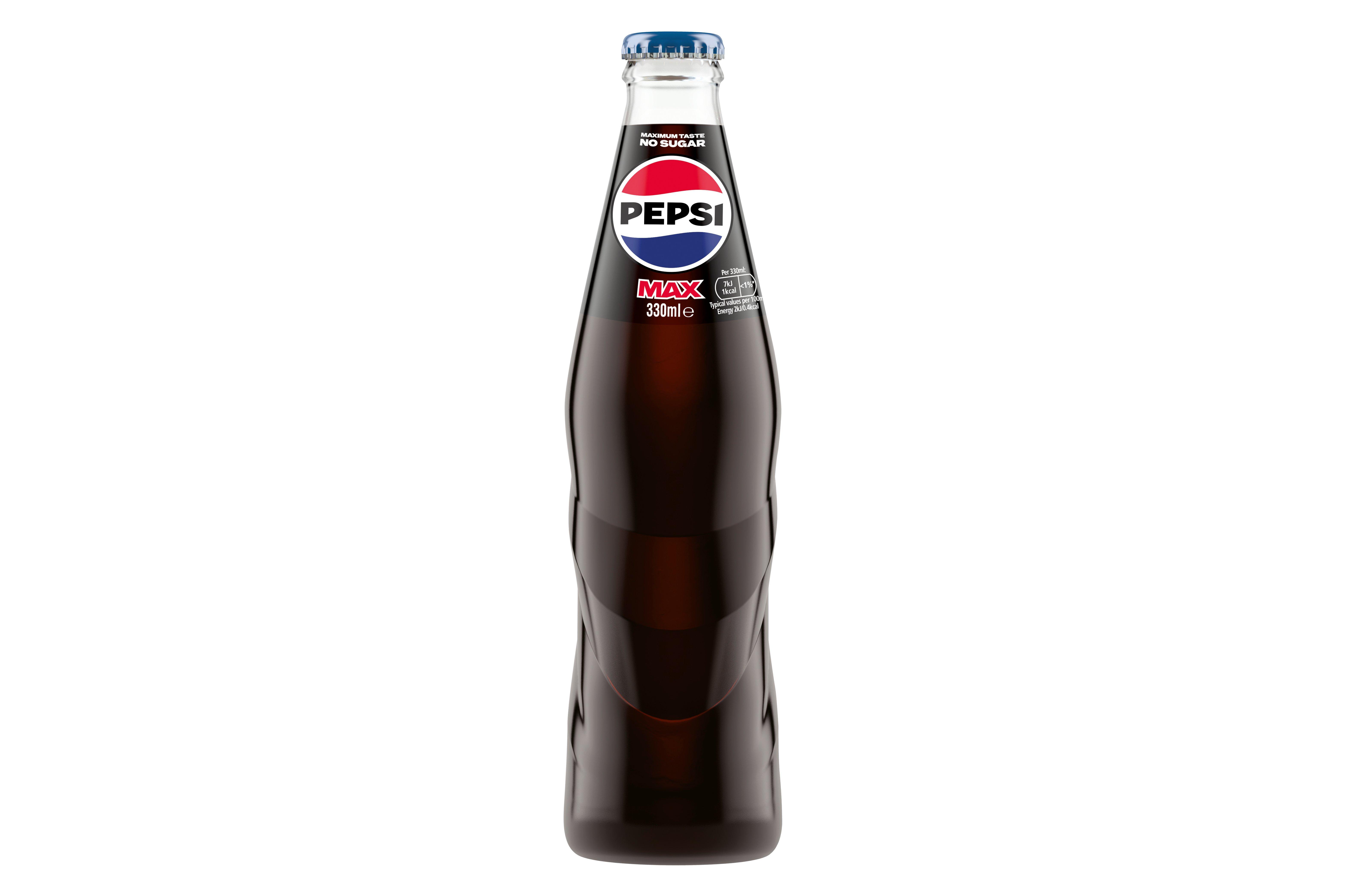 Pepsi Max Glass Bottle 330ml