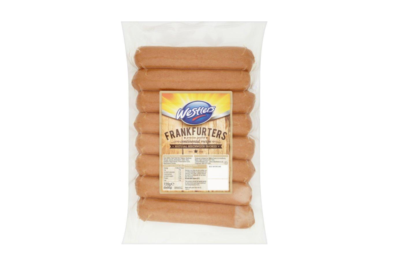 Westlers Premium 90% Pork Frankfurter 5.5"