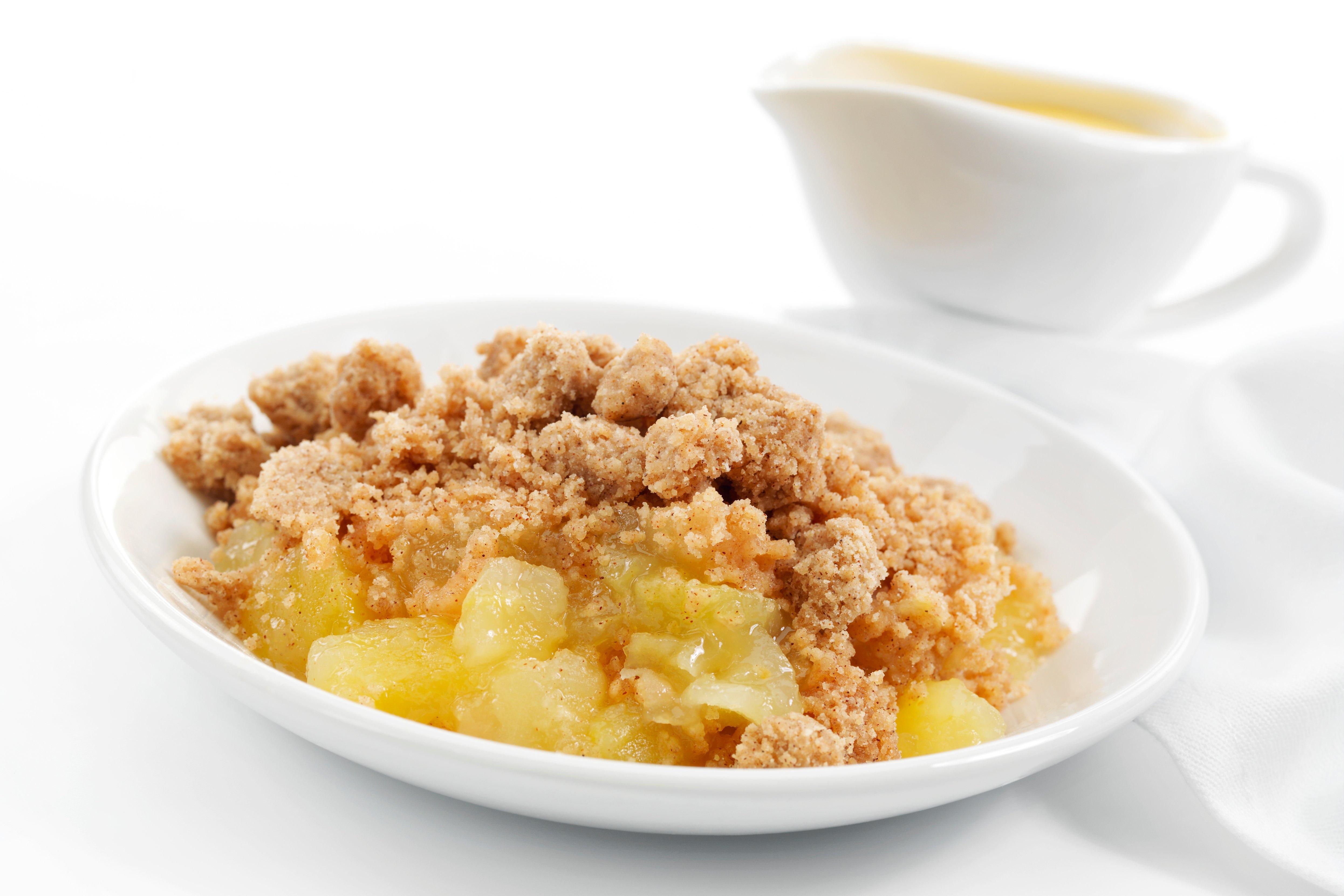 Brakes Gluten Free Bramley Apple & Cinnamon Butter Crumbles