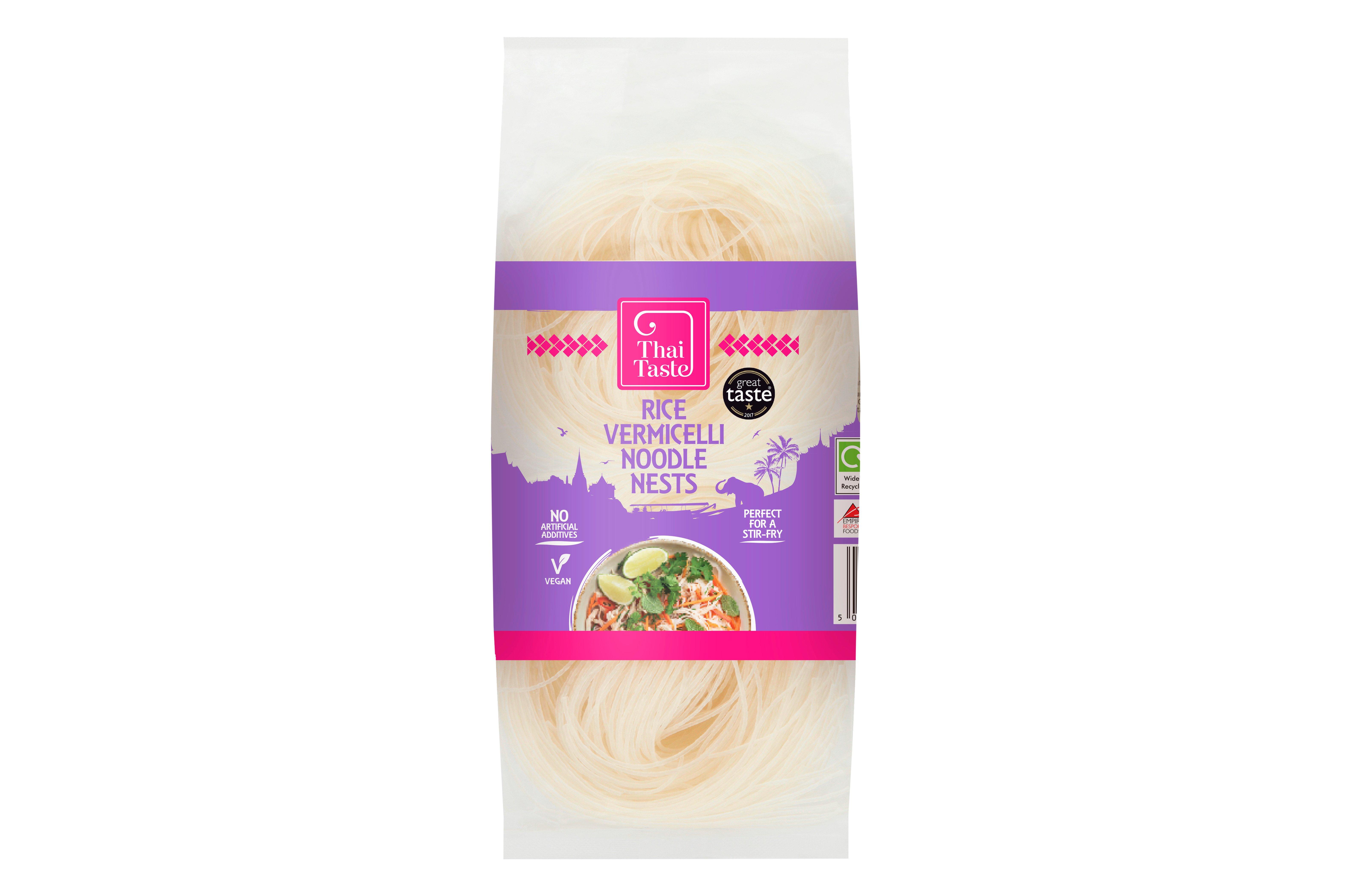 Thai Taste Rice Vermicelli Noodle Nests 200g