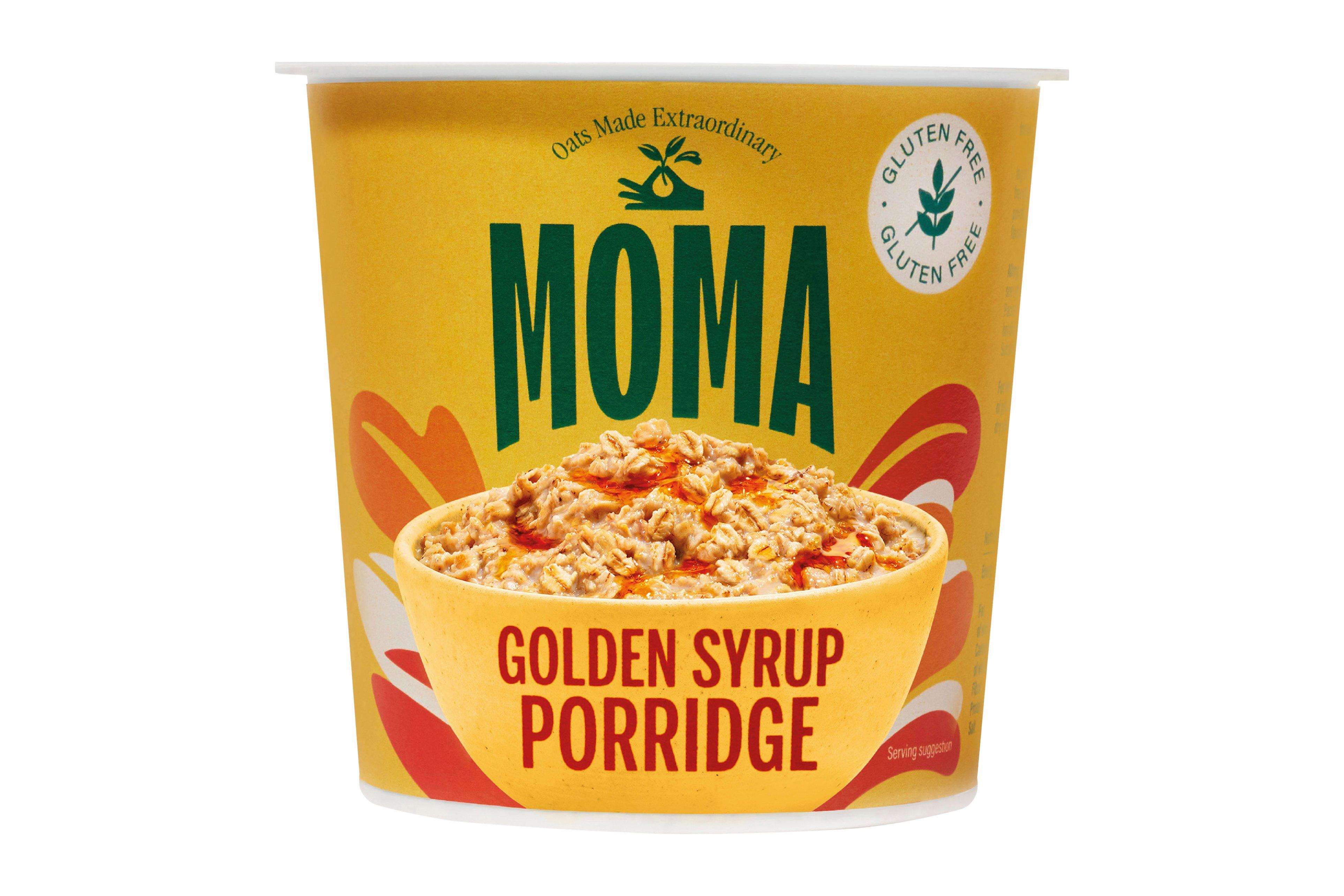 MOMA Gluten Free Golden Syrup Porridge Pot